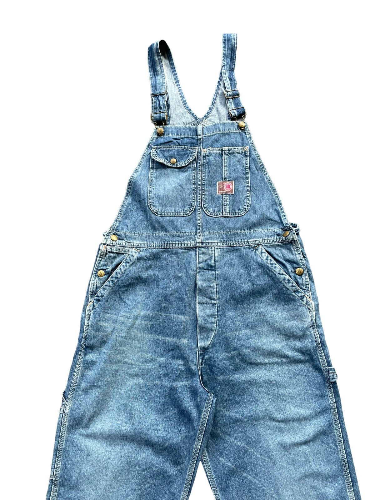 Edwin × Vintage Vintage Edwin 101 Denim Overall Size US 38 / EU 54 - 3 Thumbnail
