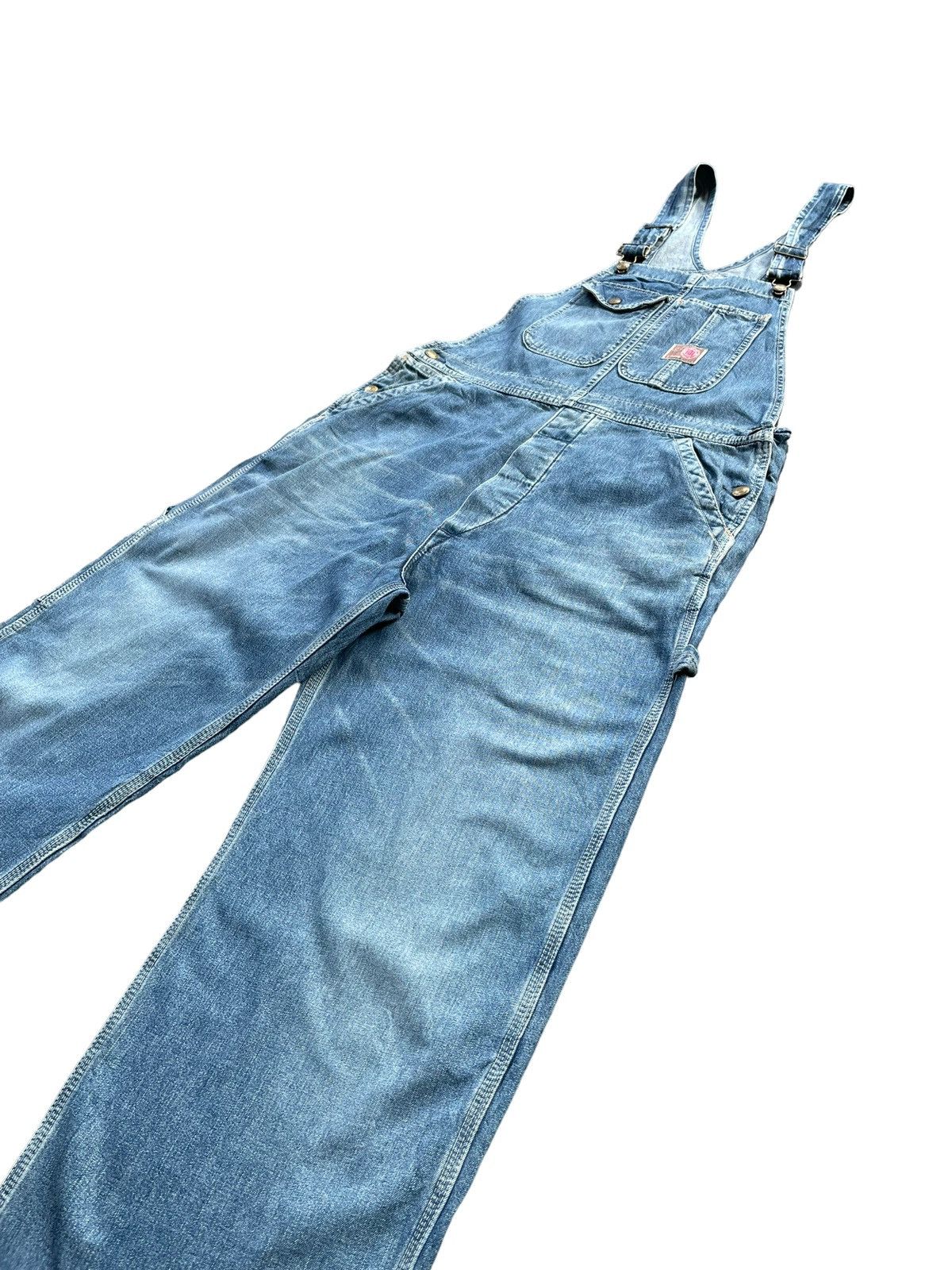Edwin × Vintage Vintage Edwin 101 Denim Overall Size US 38 / EU 54 - 2 Thumbnail