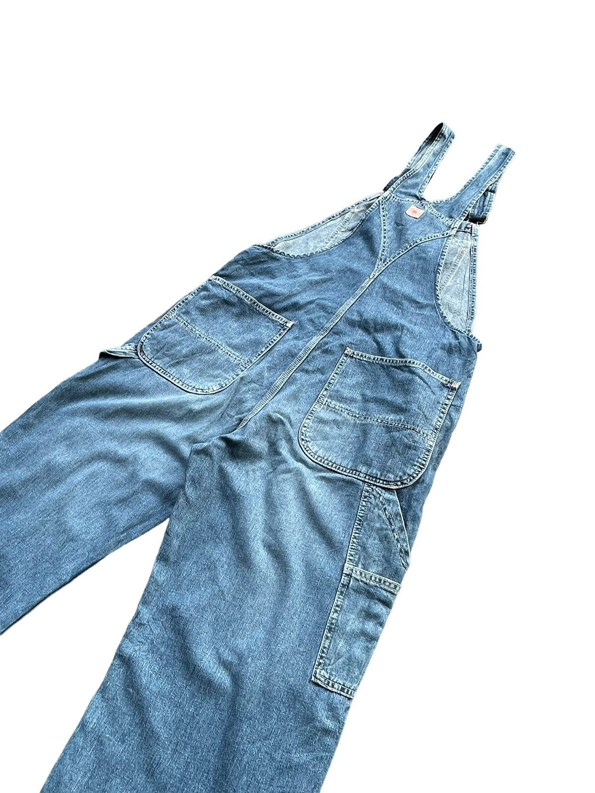 Edwin × Vintage Vintage Edwin 101 Denim Overall Size US 38 / EU 54 - 6 Thumbnail