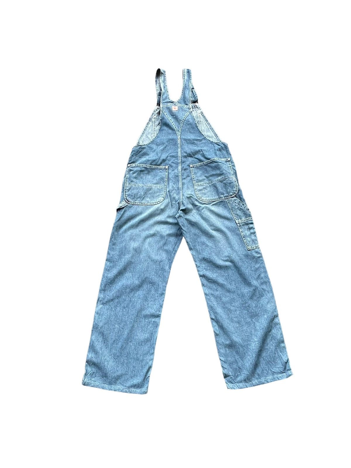 Edwin × Vintage Vintage Edwin 101 Denim Overall Size US 38 / EU 54 - 5 Thumbnail