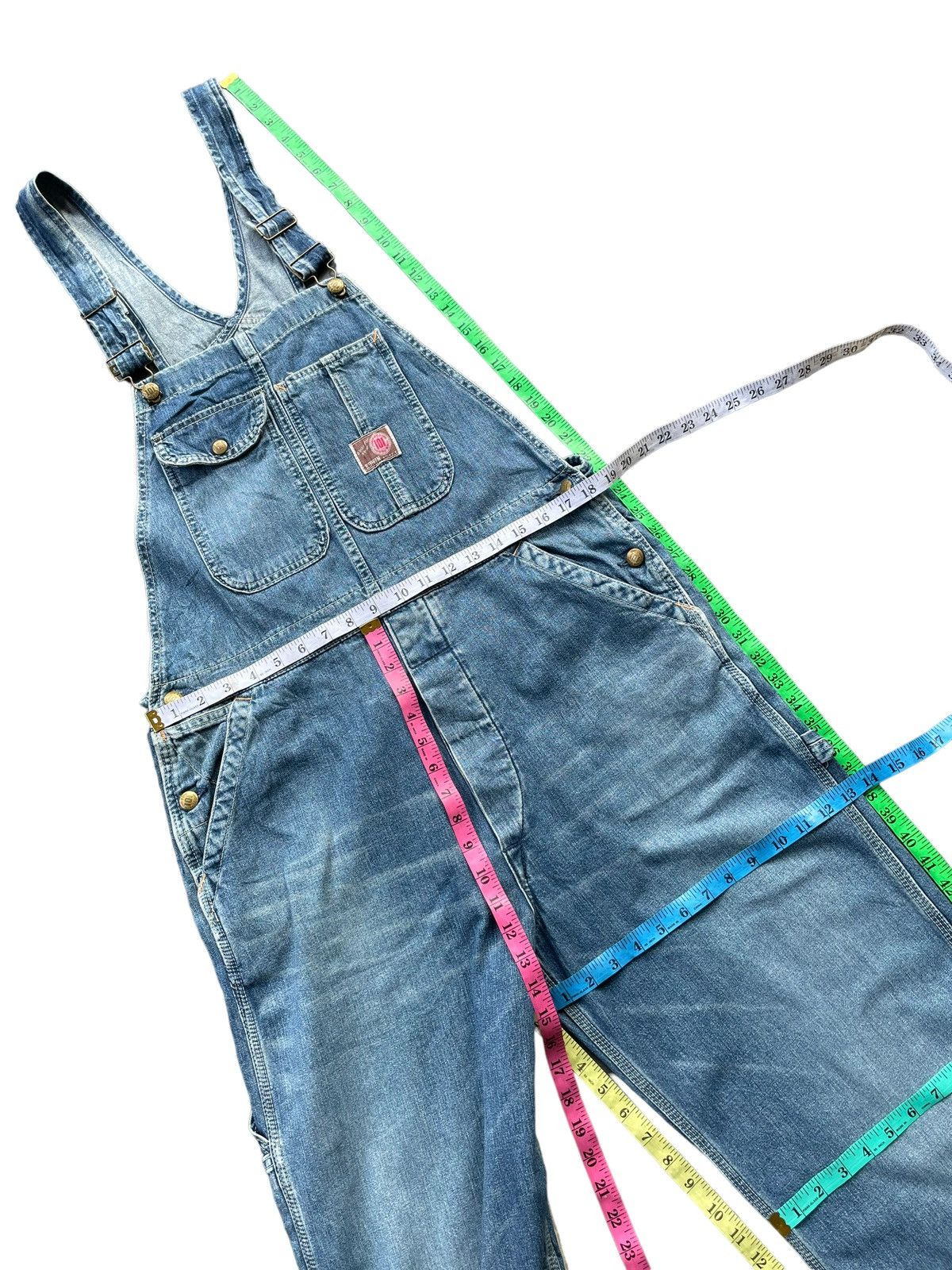Edwin × Vintage Vintage Edwin 101 Denim Overall Size US 38 / EU 54 - 19 Thumbnail