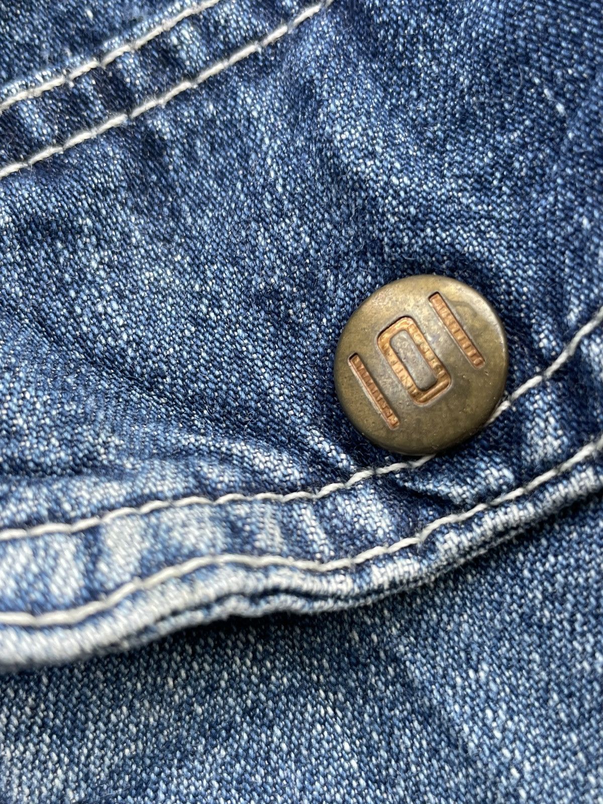 Edwin × Vintage Vintage Edwin 101 Denim Overall Size US 38 / EU 54 - 14 Thumbnail