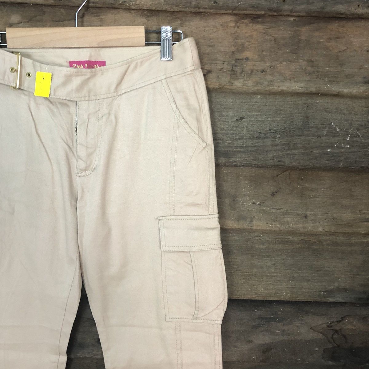 Japanese Brand Pink Papillon Brown Multipocket Tactical Cargo Pants #3362 Size 26" / US 2 / IT 38 - 5 Thumbnail