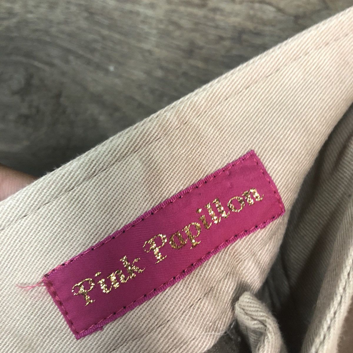Japanese Brand Pink Papillon Brown Multipocket Tactical Cargo Pants #3362 Size 26" / US 2 / IT 38 - 12 Thumbnail