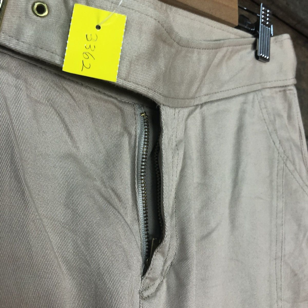Japanese Brand Pink Papillon Brown Multipocket Tactical Cargo Pants #3362 Size 26" / US 2 / IT 38 - 7 Thumbnail