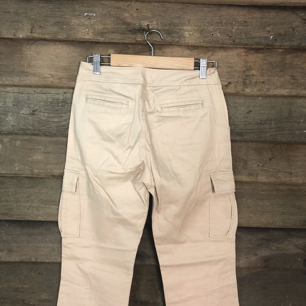 Japanese Brand Pink Papillon Brown Multipocket Tactical Cargo Pants #3362 Size 26" / US 2 / IT 38 - 10 Thumbnail