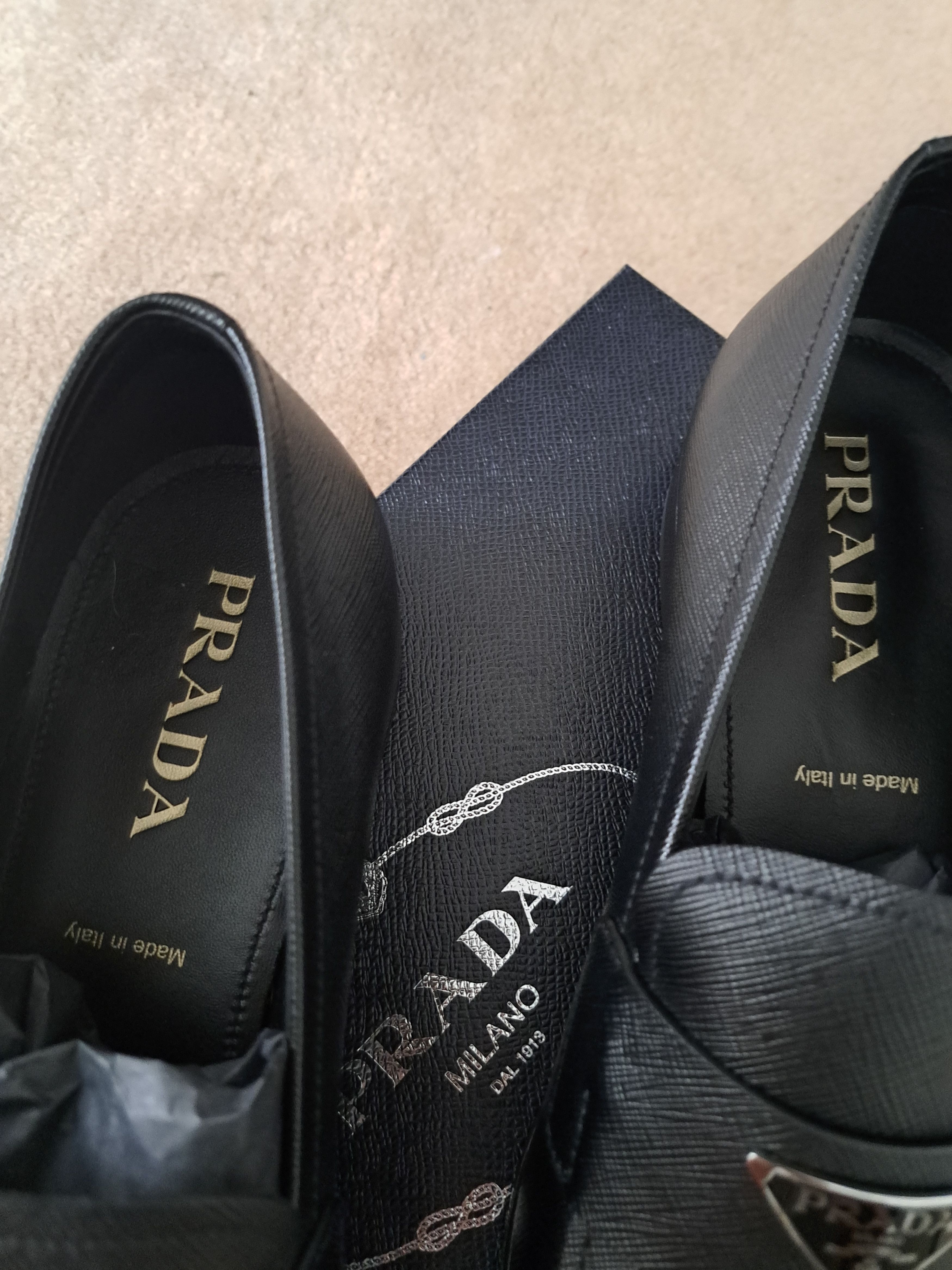 Prada Prada Saffiano Loafers UK 9 Size US 10 / EU 43 - 7 Thumbnail
