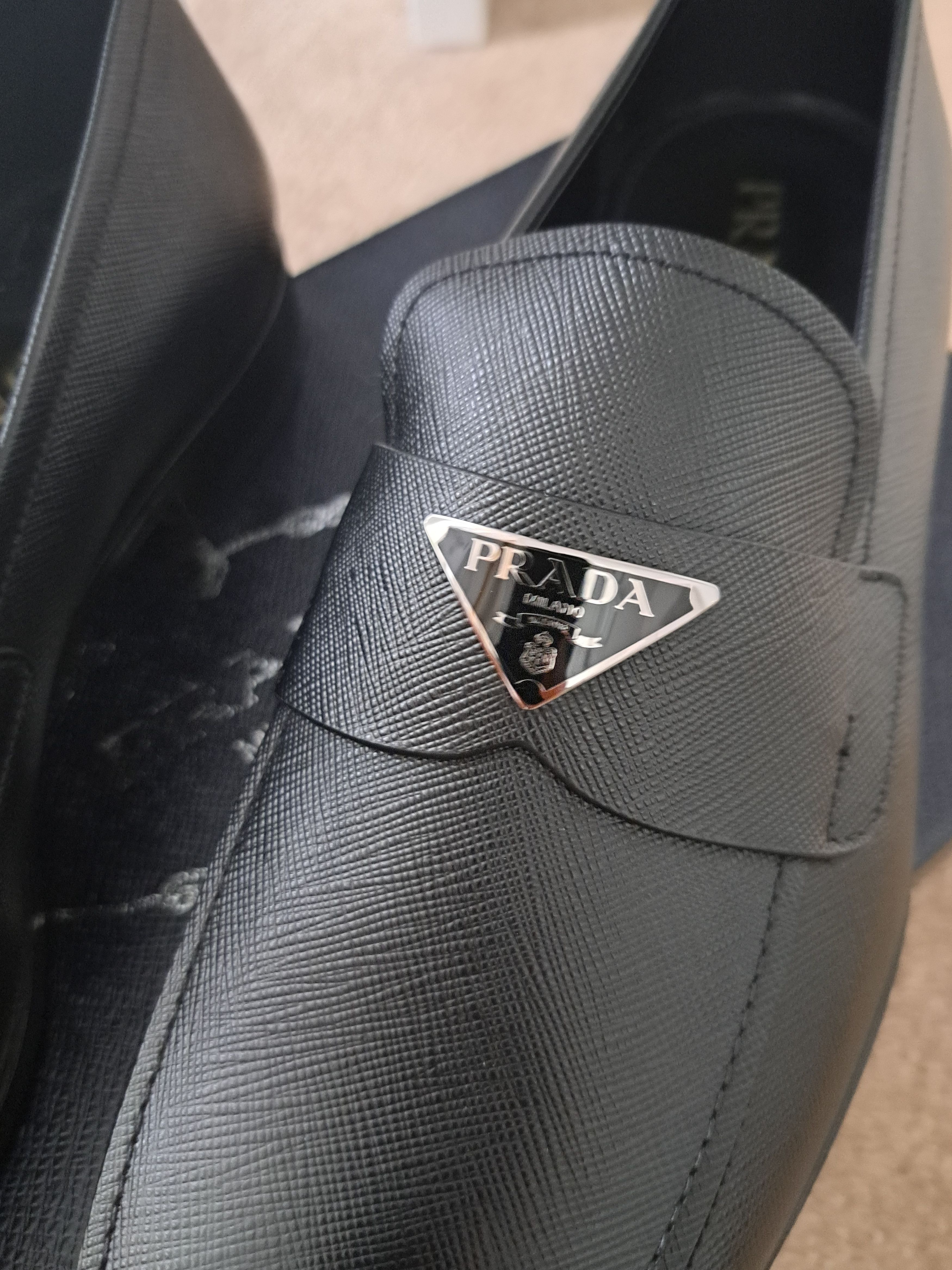 Prada Prada Saffiano Loafers UK 9 Size US 10 / EU 43 - 8 Thumbnail