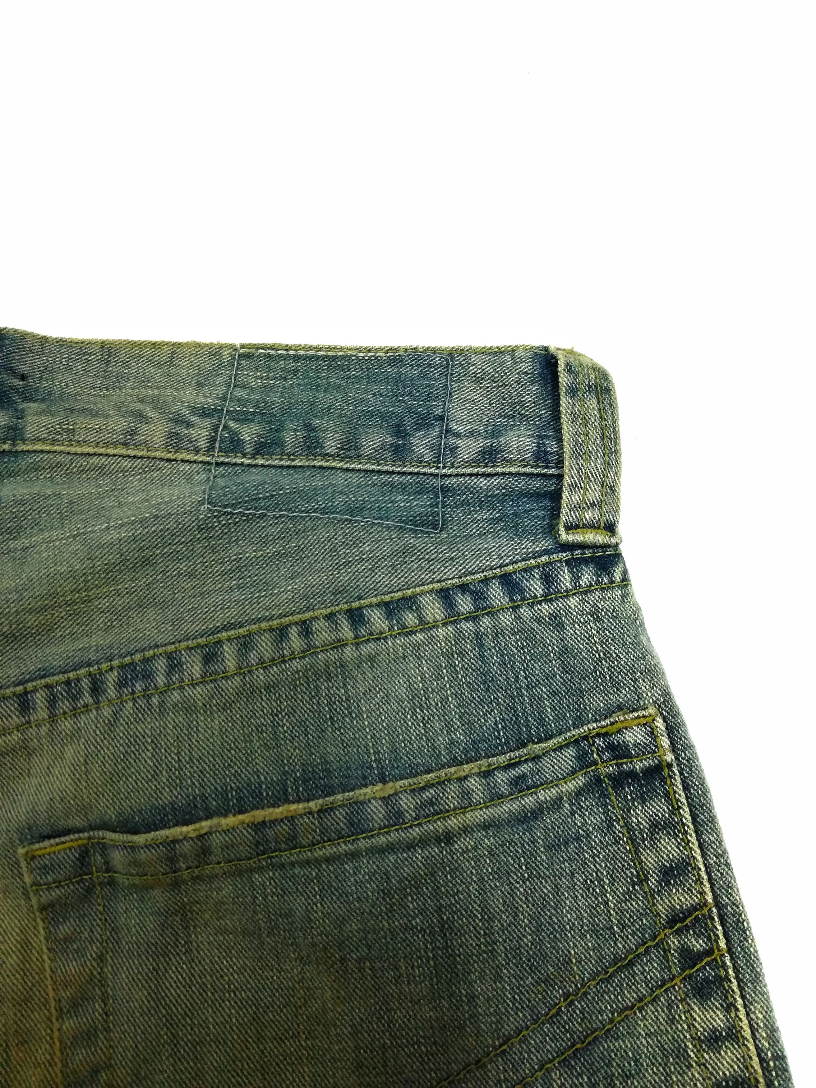 Japanese Brand 🔥Japanese Brand One Voice Custom Distressed Jeans🔥 Size US 32 / EU 48 - 18 Thumbnail
