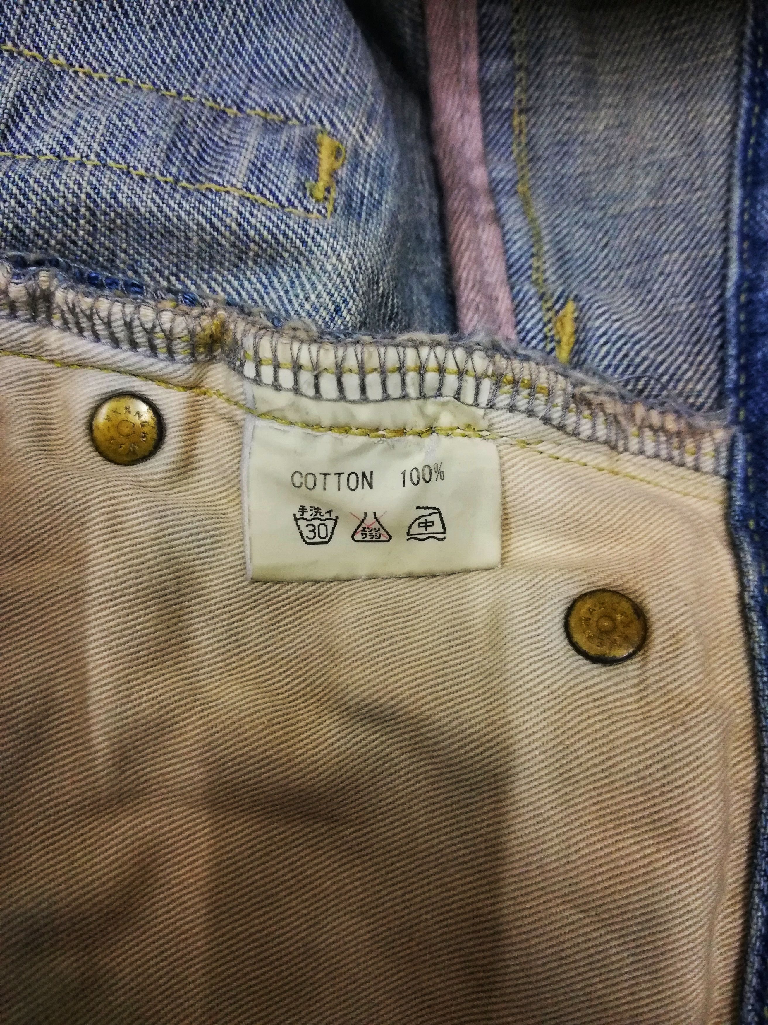 Japanese Brand 🔥Japanese Brand One Voice Custom Distressed Jeans🔥 Size US 32 / EU 48 - 11 Thumbnail