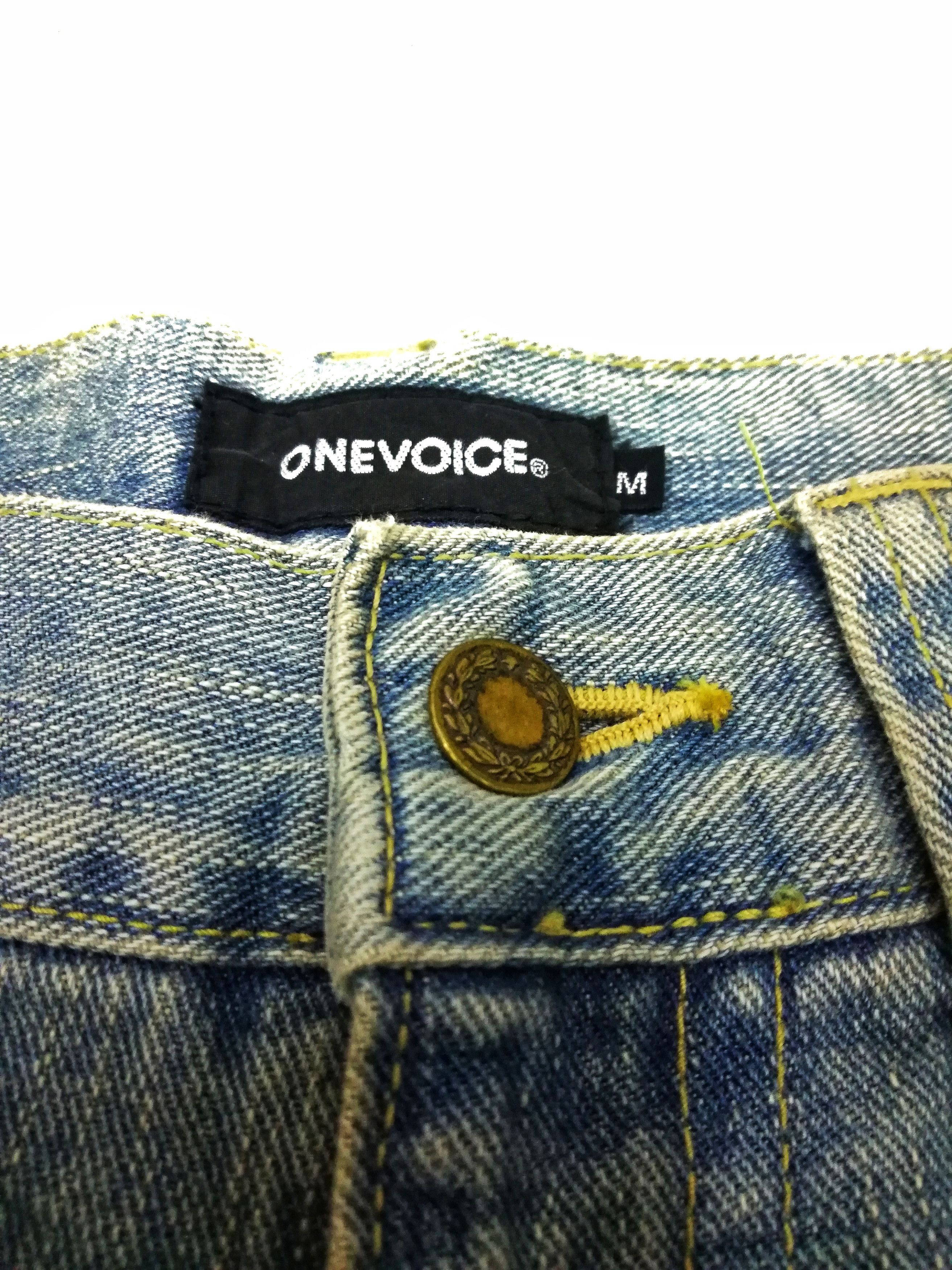 Japanese Brand 🔥Japanese Brand One Voice Custom Distressed Jeans🔥 Size US 32 / EU 48 - 8 Thumbnail