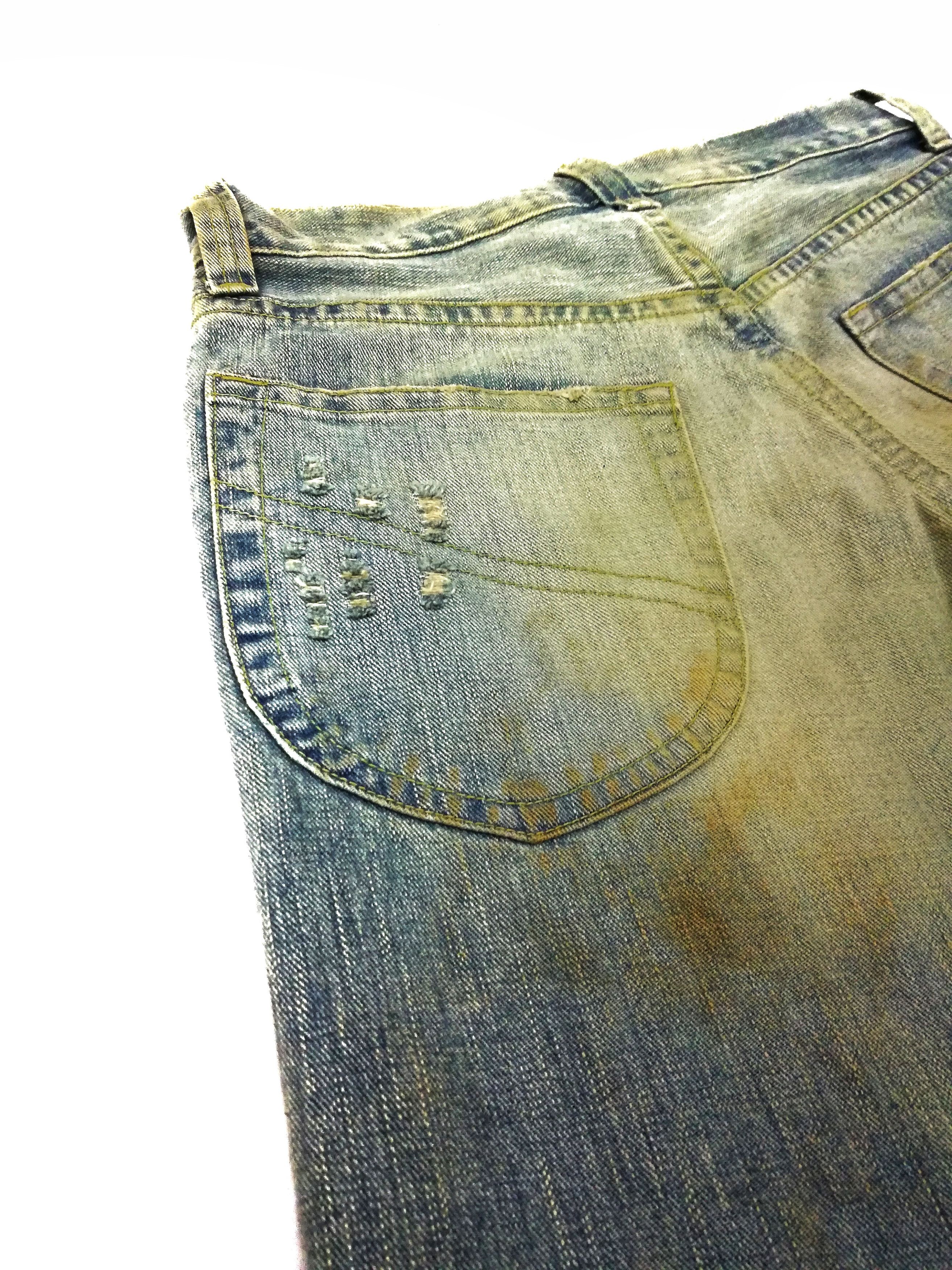 Japanese Brand 🔥Japanese Brand One Voice Custom Distressed Jeans🔥 Size US 32 / EU 48 - 17 Thumbnail
