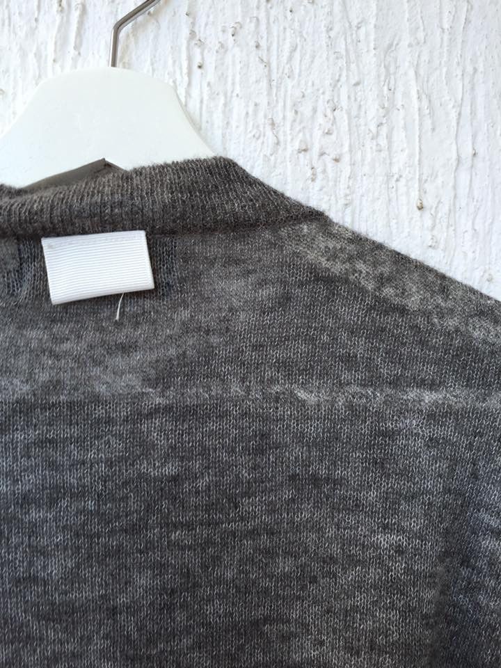 Japanese Brand panelled mohair blend sweater Size US L / EU 52-54 / 3 - 3 Thumbnail
