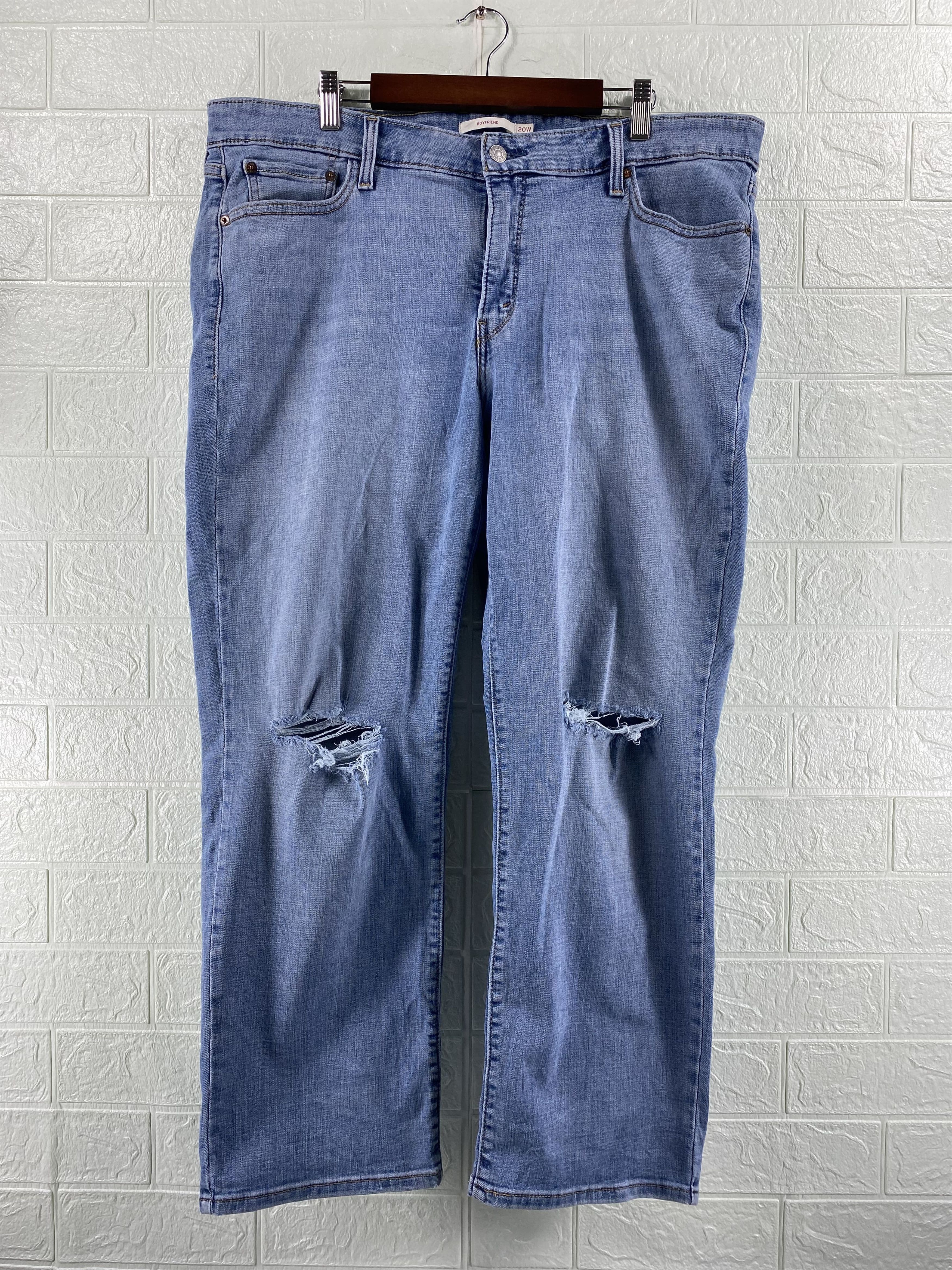 Vintage Levi`s Jeans Boyfriend Blue Denim
