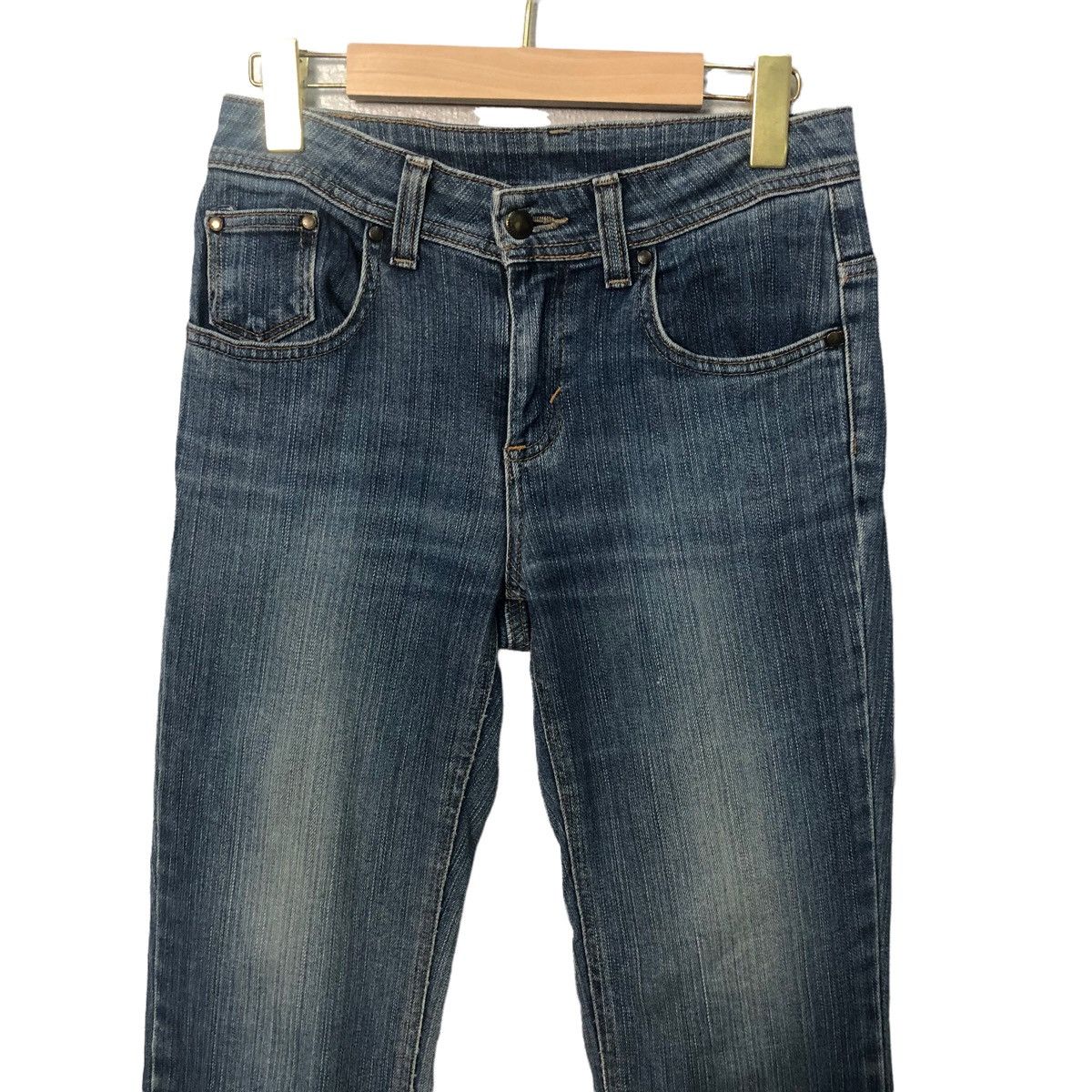 Edwin Vintage Miss Edwin Jeans Distressed Denim Pants W28 Size US 28 / EU 44 - 2 Thumbnail