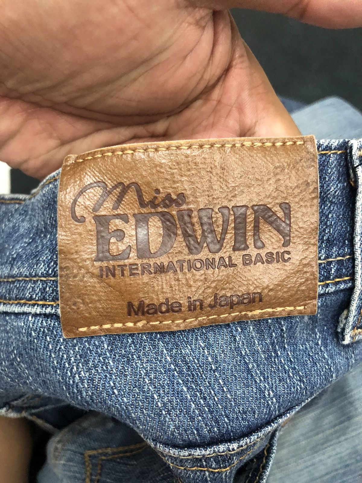 Edwin Vintage Miss Edwin Jeans Distressed Denim Pants W28 Size US 28 / EU 44 - 8 Thumbnail