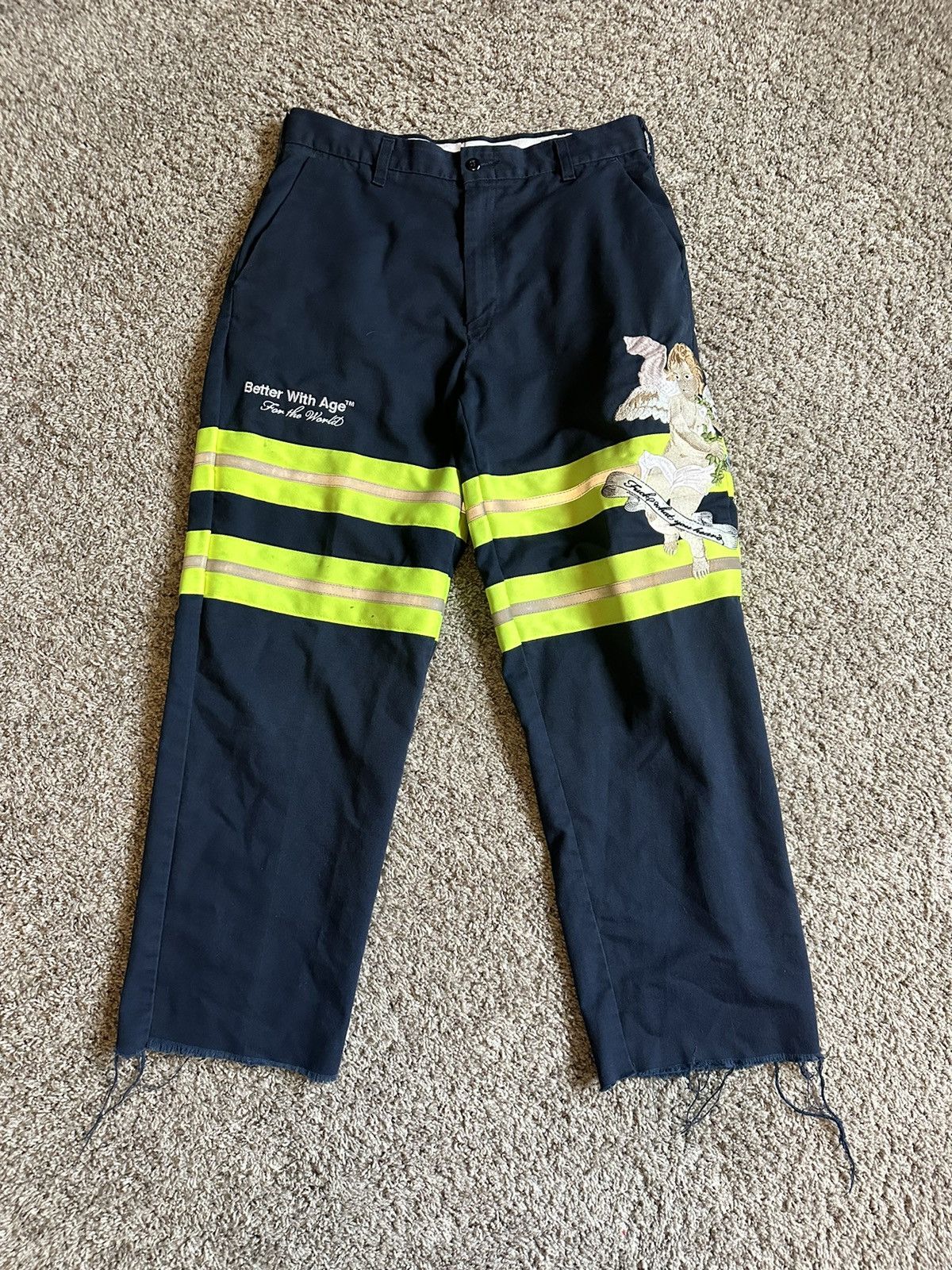 image of Better With Age Hi-Vis Trousers in Navy, Men's (Size 30)