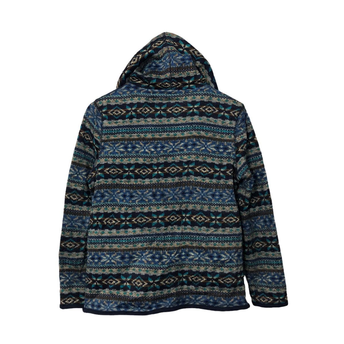 Japanese Brand Vintage Associer Zipper Ups Fullprint Navajo Hoodie Jacket Size S / US 4 / IT 40 - 5 Thumbnail