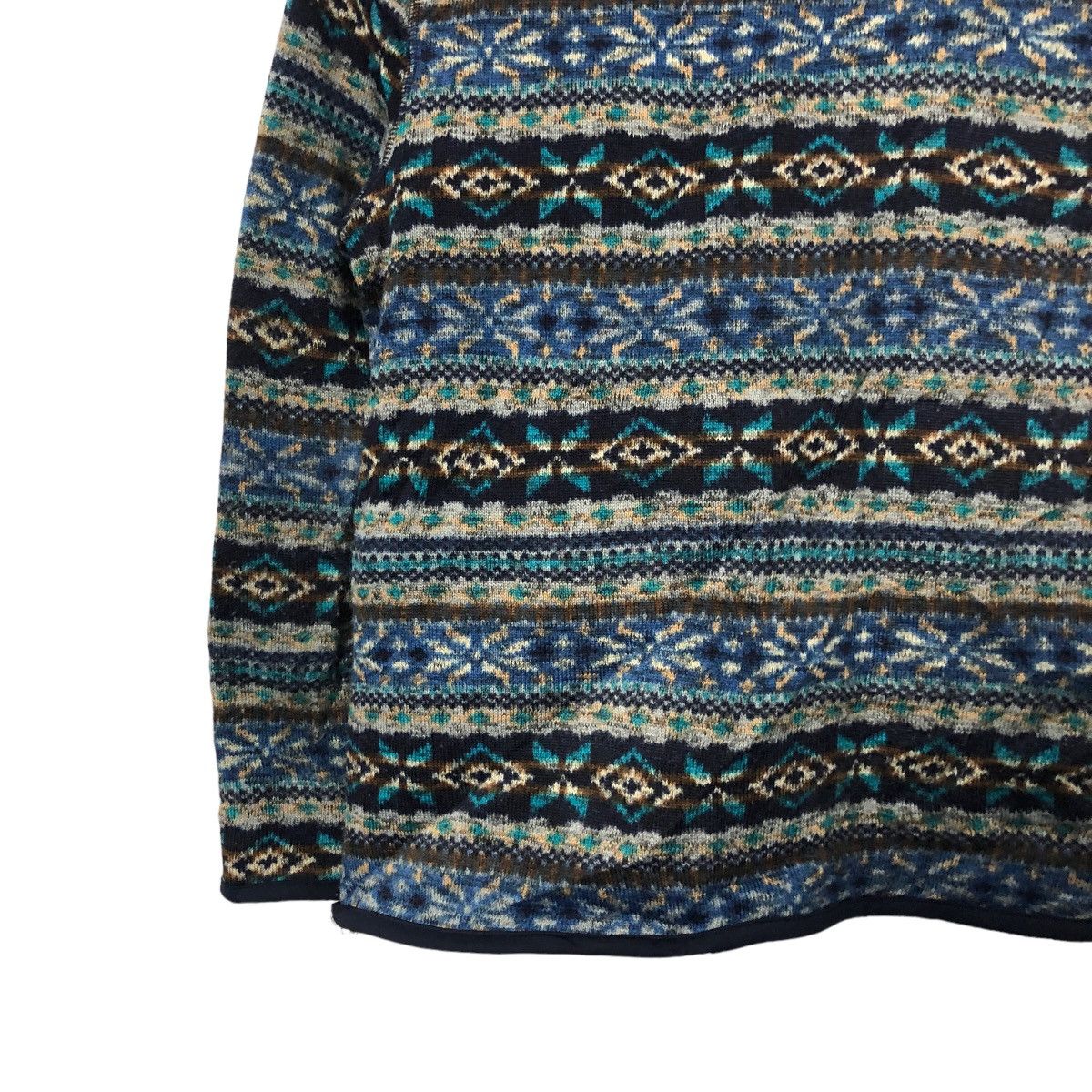 Japanese Brand Vintage Associer Zipper Ups Fullprint Navajo Hoodie Jacket Size S / US 4 / IT 40 - 7 Thumbnail