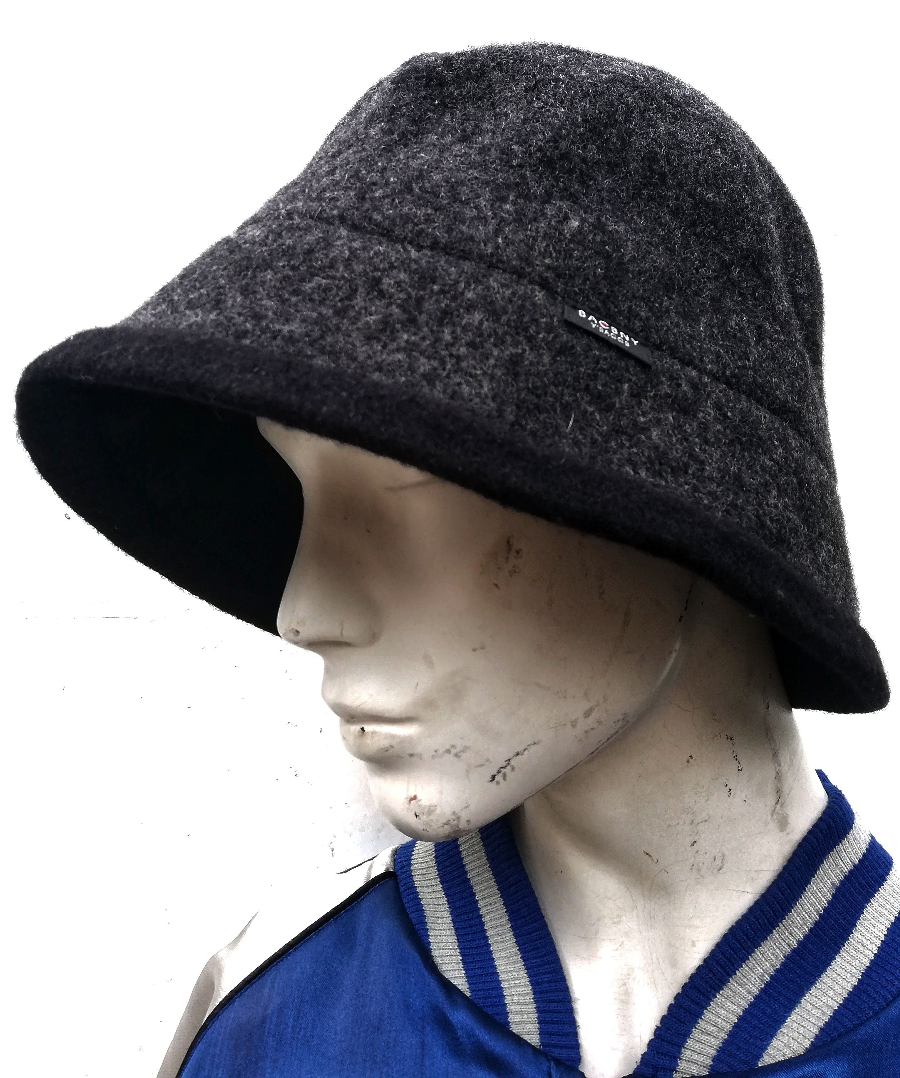 Y's × Yohji Yamamoto 🔥Rare!! Y'SACCS Sacsny by Yohji Yamamoto Wool Bucket Hat🔥 Size ONE SIZE - 2 Thumbnail