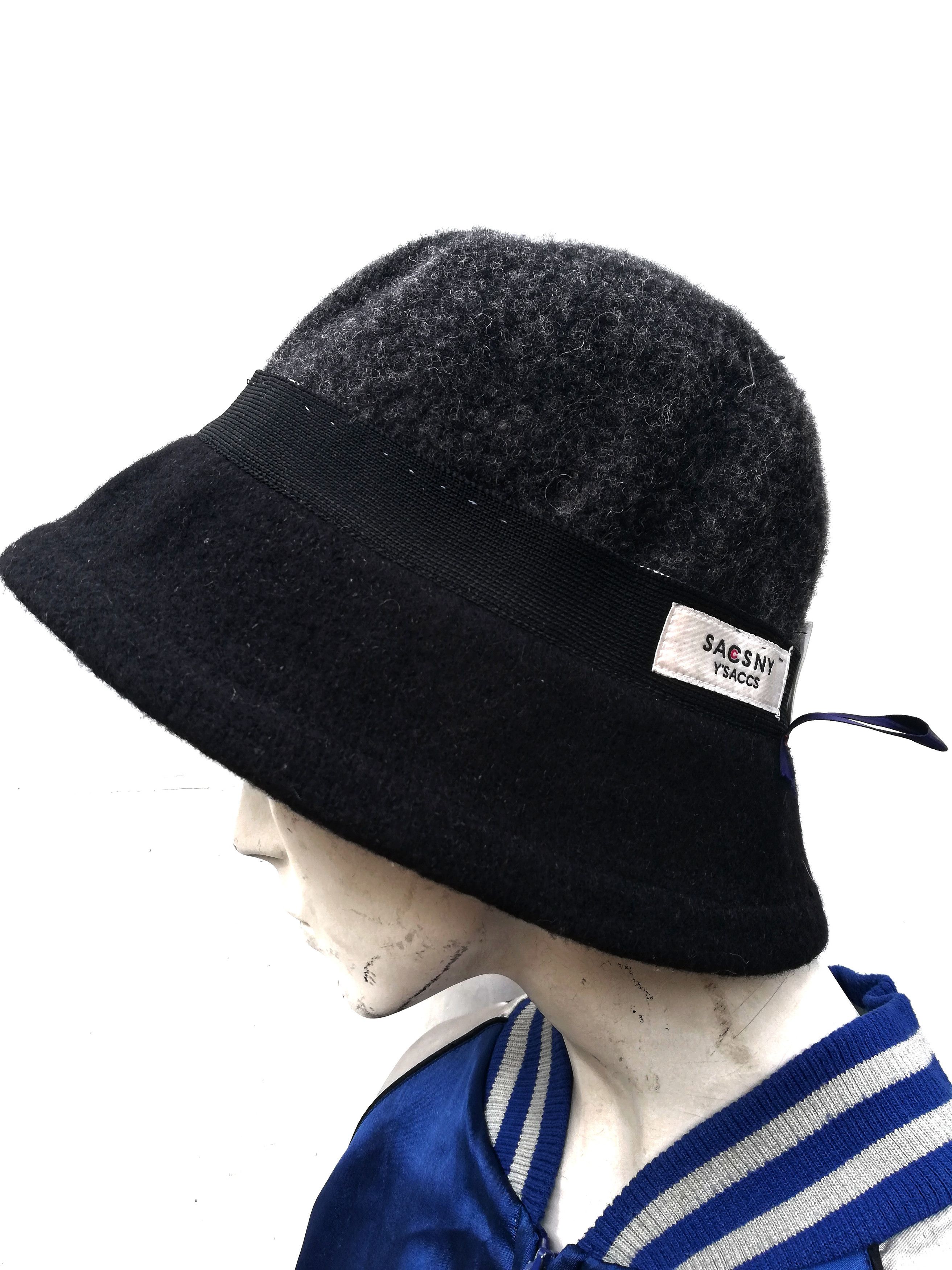 Y's × Yohji Yamamoto 🔥Rare!! Y'SACCS Sacsny by Yohji Yamamoto Wool Bucket Hat🔥 Size ONE SIZE - 10 Thumbnail