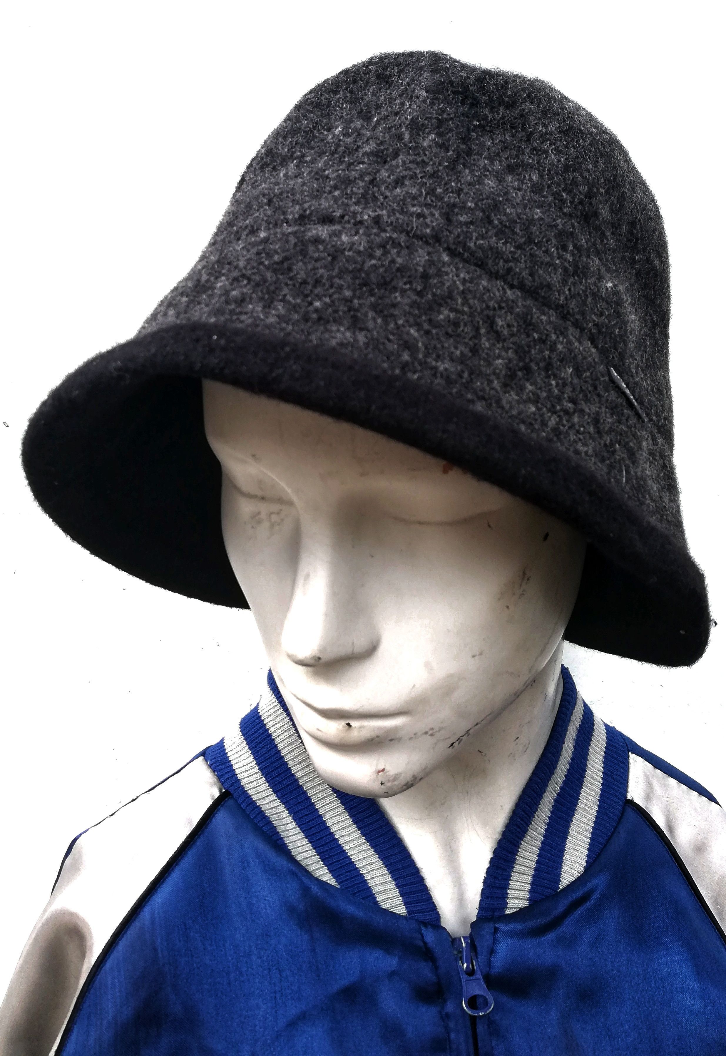 Y's × Yohji Yamamoto 🔥Rare!! Y'SACCS Sacsny by Yohji Yamamoto Wool Bucket Hat🔥 Size ONE SIZE - 1 Thumbnail