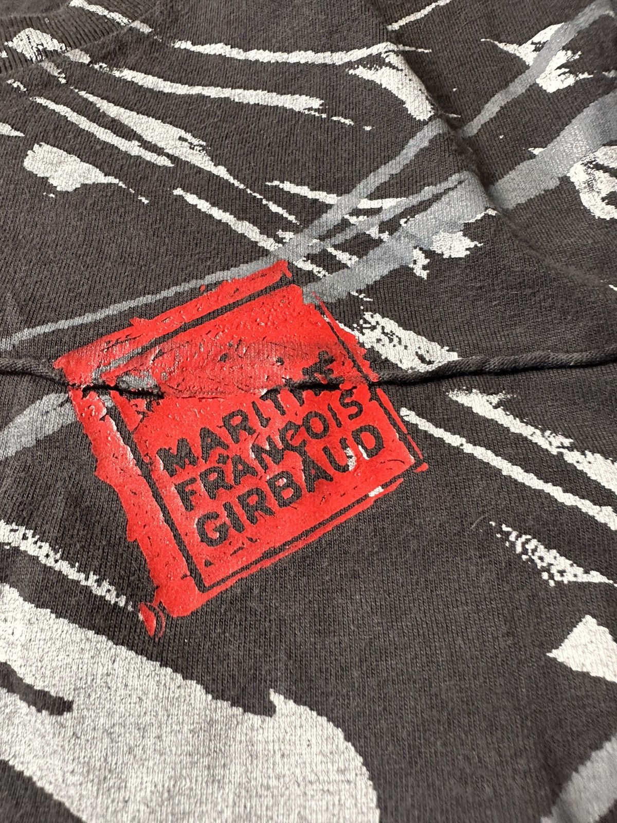 Marithe + Francois Girbaud Marithe Francois Girbaud Vintage Japanese Printed T-Shirt Size US S / EU 44-46 / 1 - 2 Thumbnail
