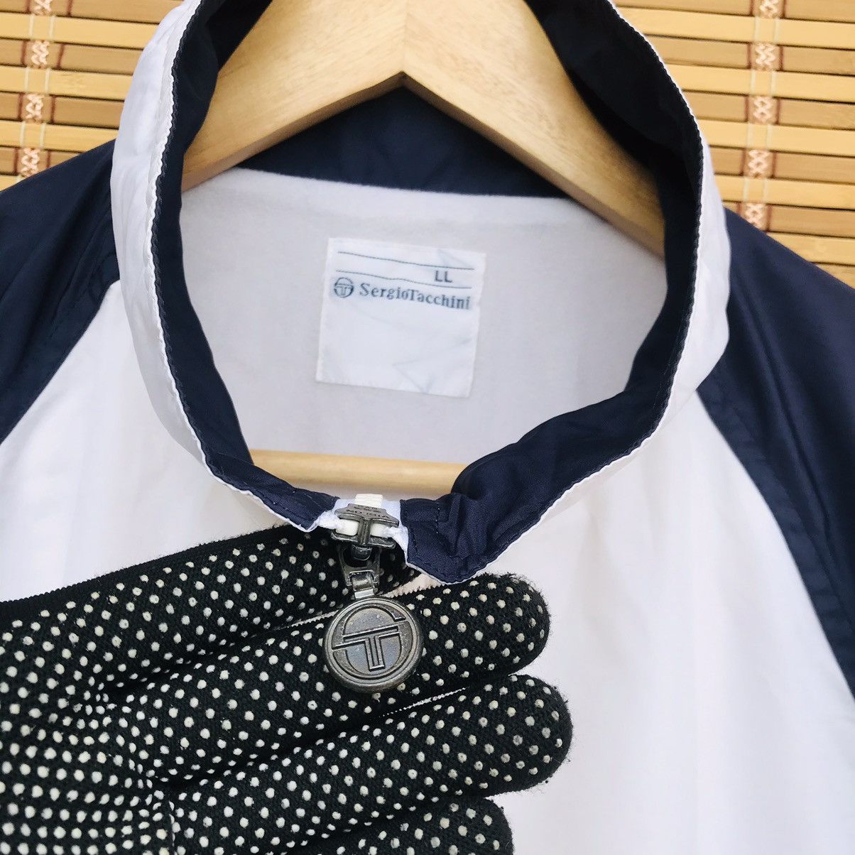 Sergio Tacchini Vintage Sergio Tachini nylon jacket Size US XL / EU 56 / 4 - 7 Thumbnail