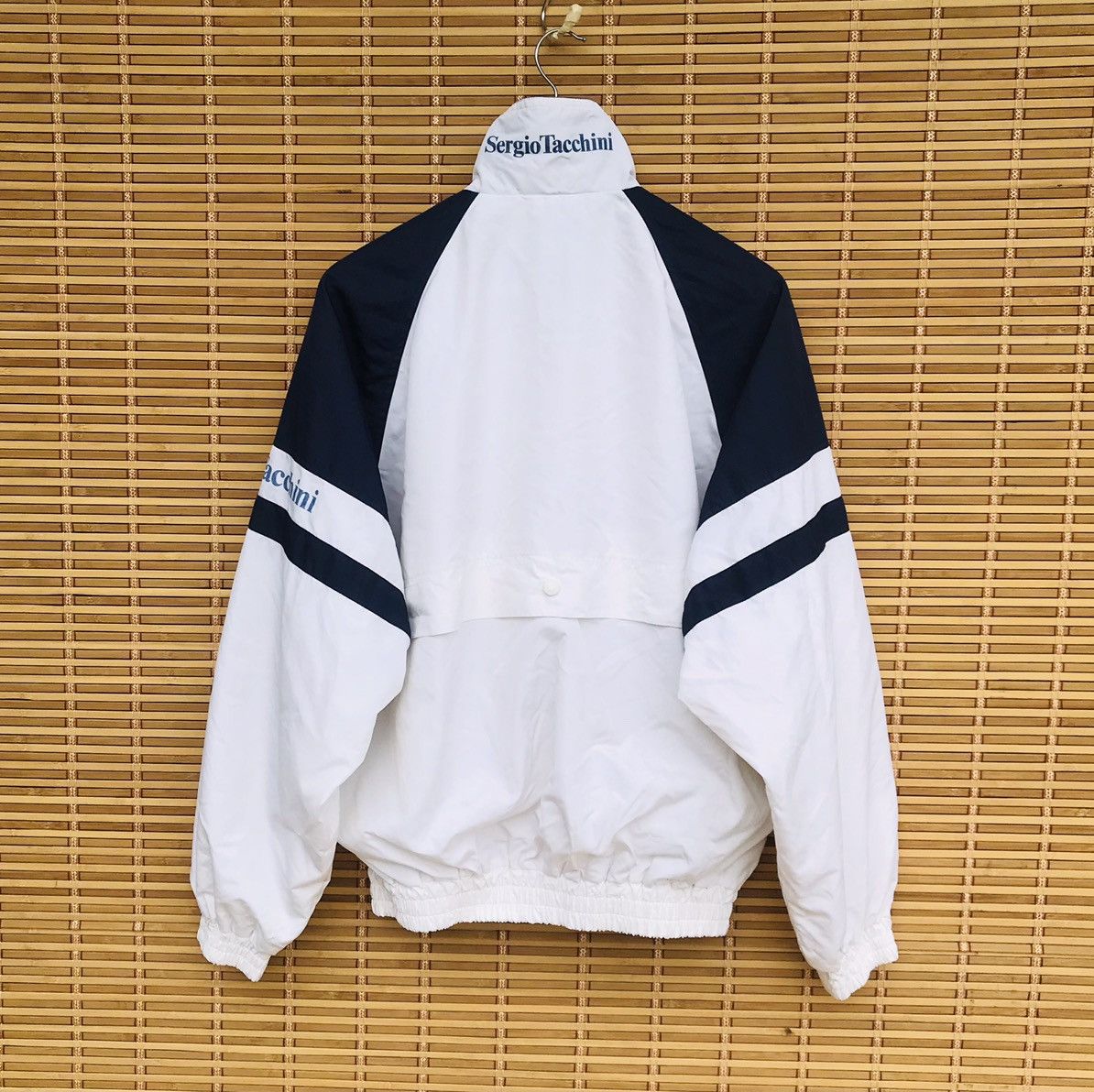 Sergio Tacchini Vintage Sergio Tachini nylon jacket Size US XL / EU 56 / 4 - 5 Thumbnail