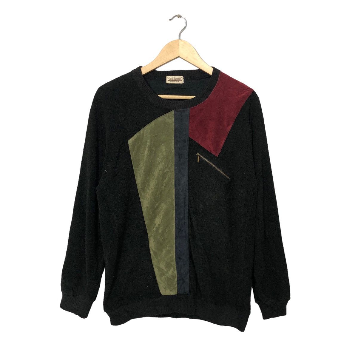 Homespun Knitwear Vintage Goalkeeper By Jewel Crewneck Knitwear Sweater Jumper Size US M / EU 48-50 / 2 - 1 Thumbnail
