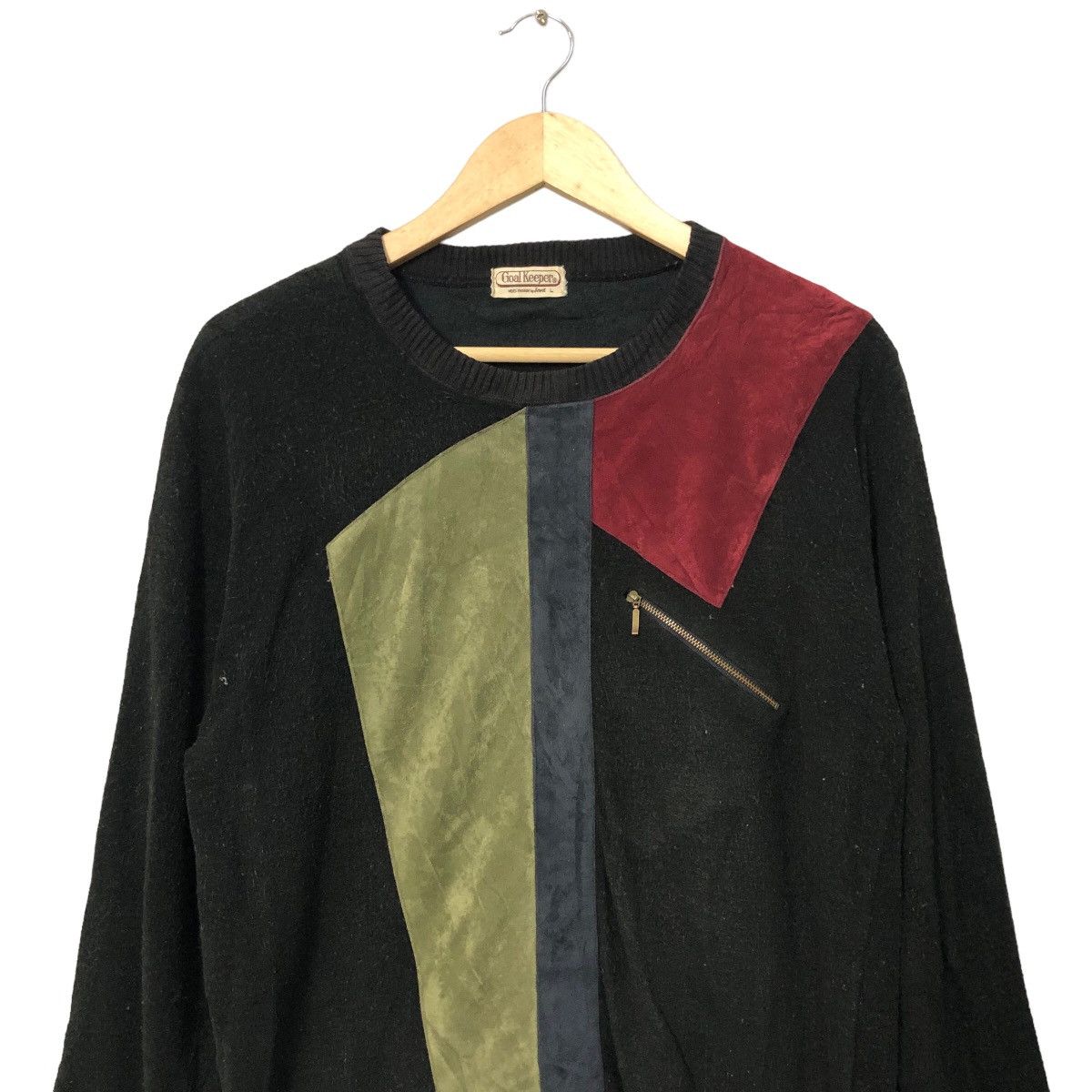Homespun Knitwear Vintage Goalkeeper By Jewel Crewneck Knitwear Sweater Jumper Size US M / EU 48-50 / 2 - 4 Thumbnail
