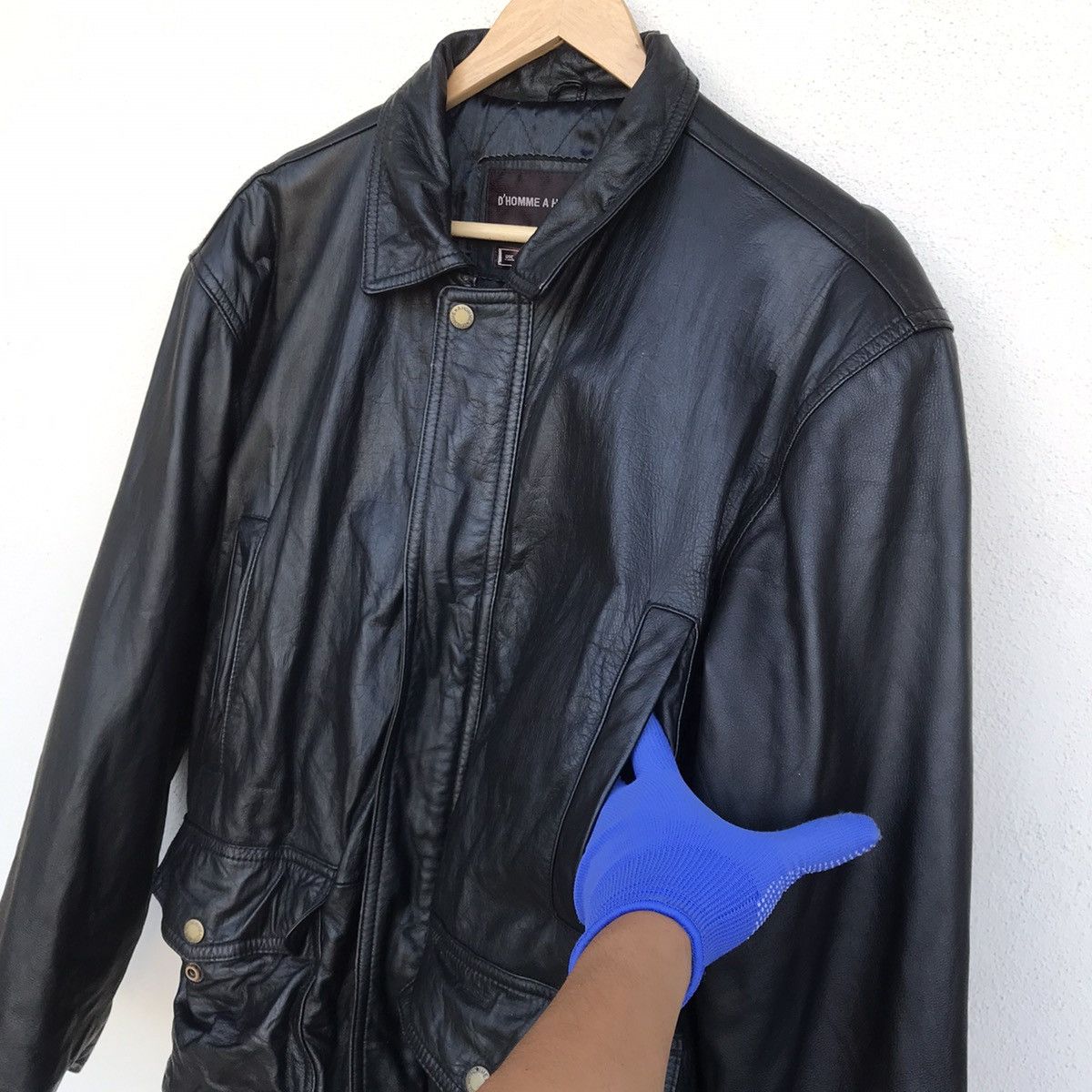 Armoire D'Homme × Homme + Femme La D Homme A Homme leather jacket 4 pocket Size US M / EU 48-50 / 2 - 9 Thumbnail