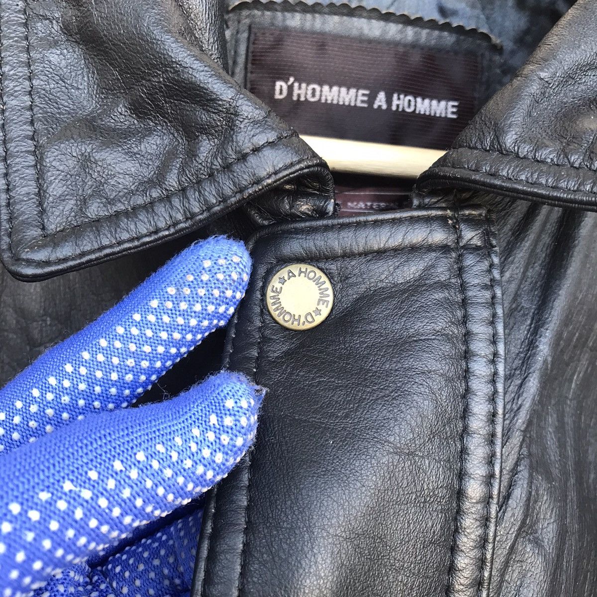Armoire D'Homme × Homme + Femme La D Homme A Homme leather jacket 4 pocket Size US M / EU 48-50 / 2 - 8 Thumbnail
