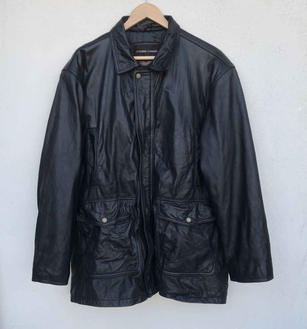 Armoire D'Homme × Homme + Femme La D Homme A Homme leather jacket 4 pocket Size US M / EU 48-50 / 2 - 3 Thumbnail
