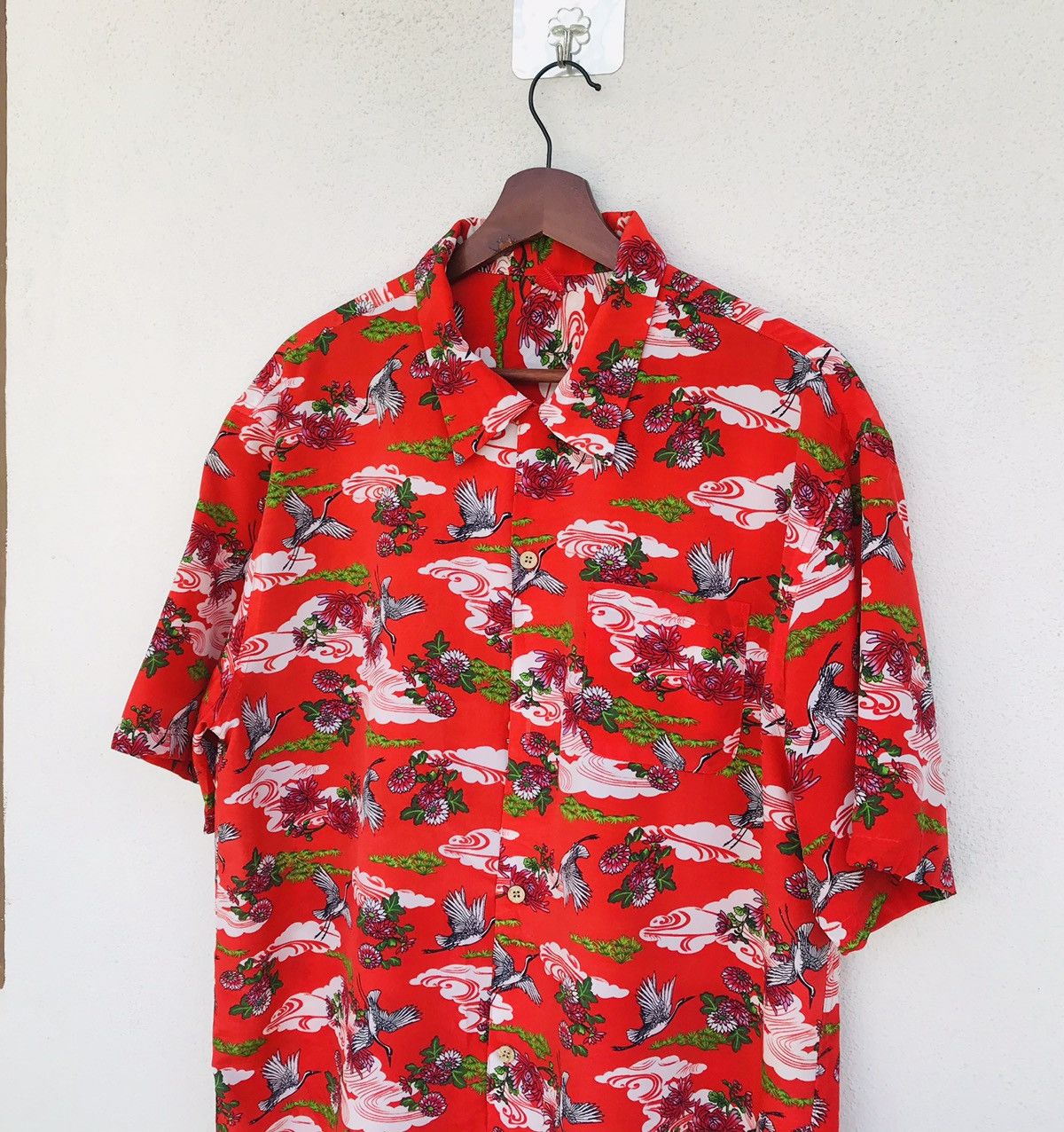 Japanese Brand Amore Puro Bird of paradise full print goose hawaii shrt XL Size US XL / EU 56 / 4 - 3 Thumbnail