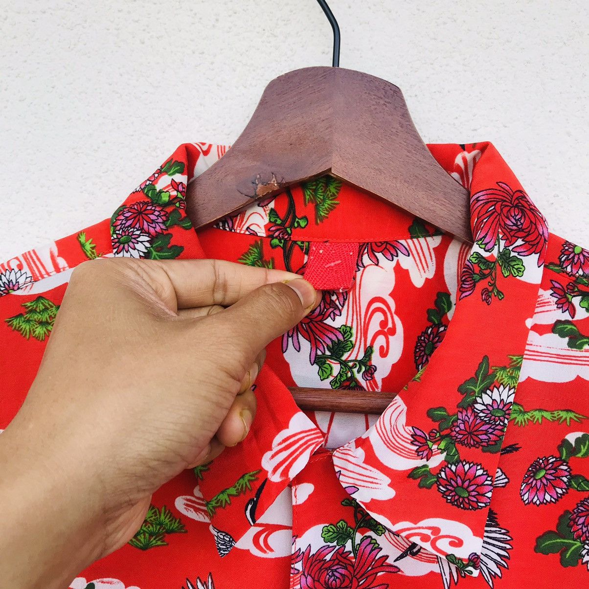 Japanese Brand Amore Puro Bird of paradise full print goose hawaii shrt XL Size US XL / EU 56 / 4 - 6 Thumbnail