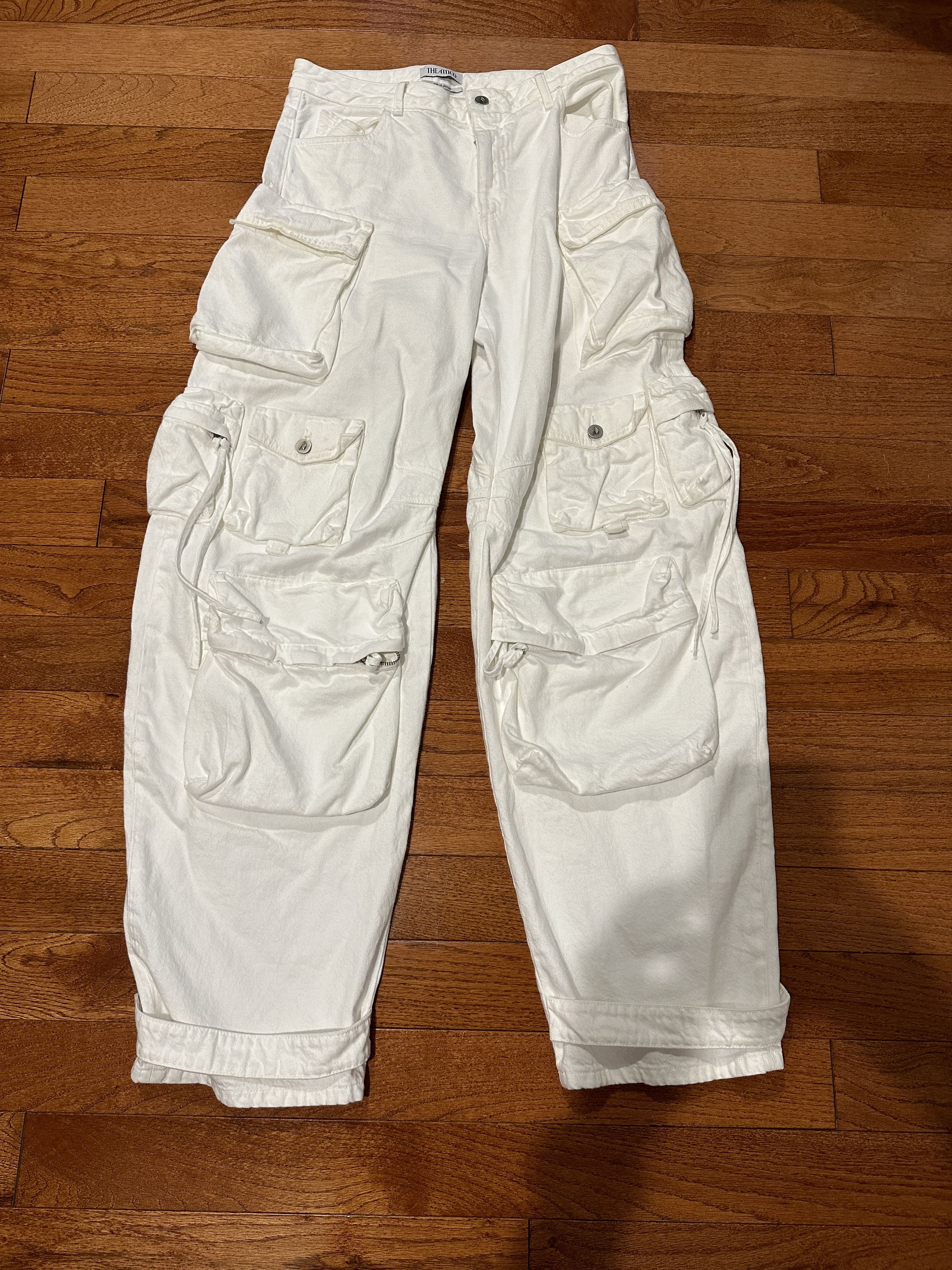 The ATTICO Fern Cargo Pants Trousers
