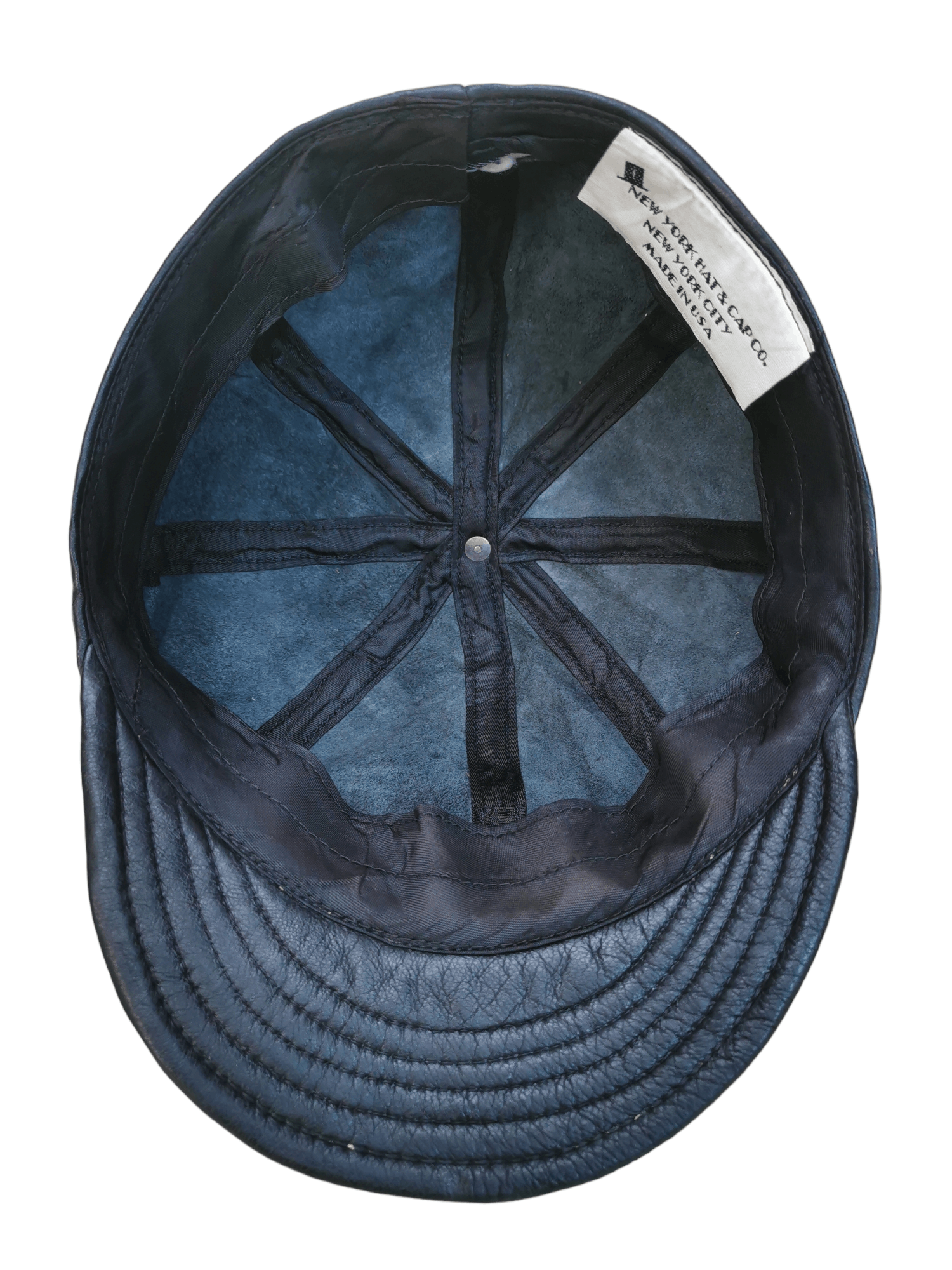 Leather VINTAGE NEW YORK HAT & CAP LEATHER Size ONE SIZE - 7 Thumbnail