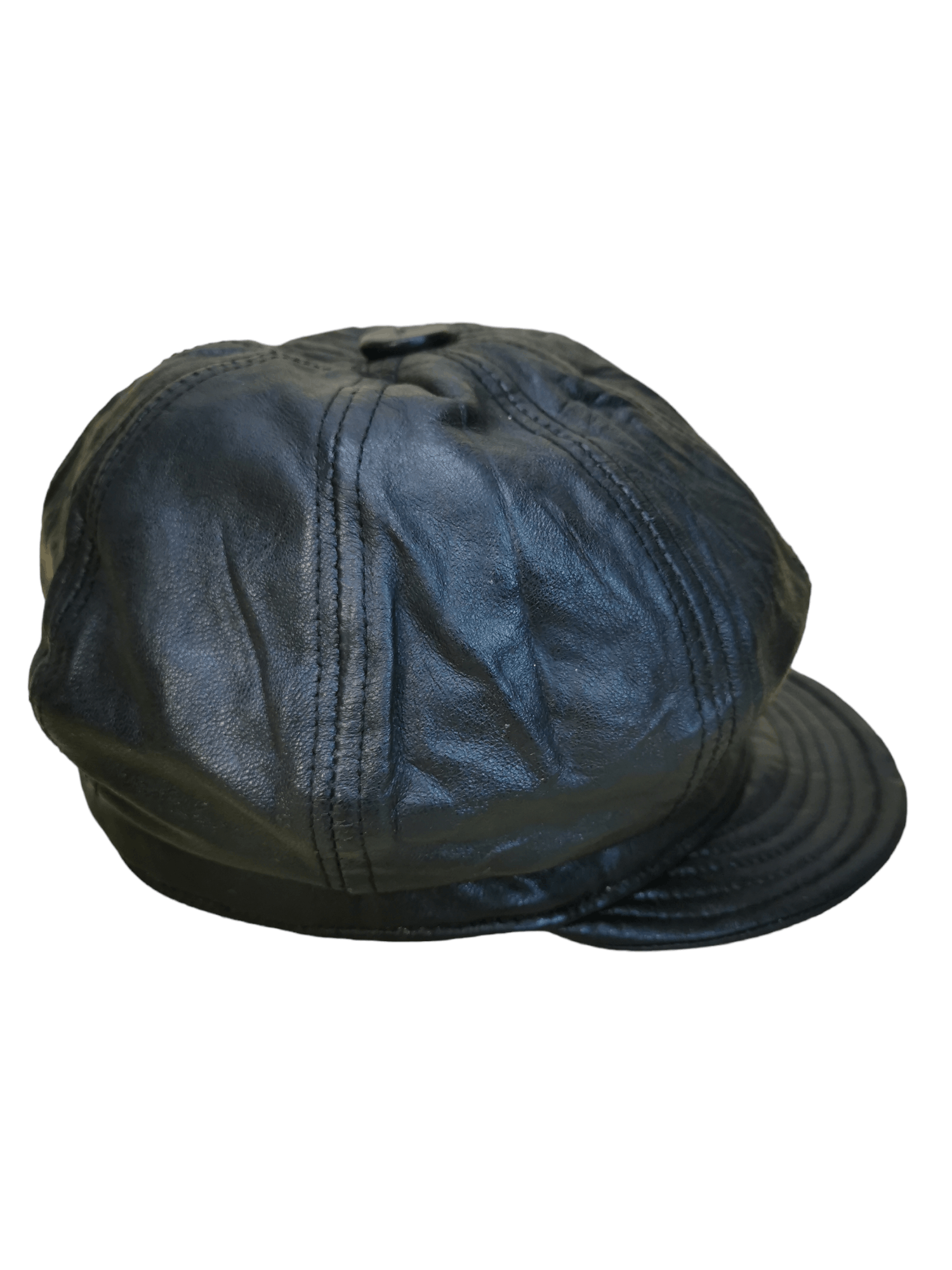 Leather VINTAGE NEW YORK HAT & CAP LEATHER Size ONE SIZE - 5 Thumbnail