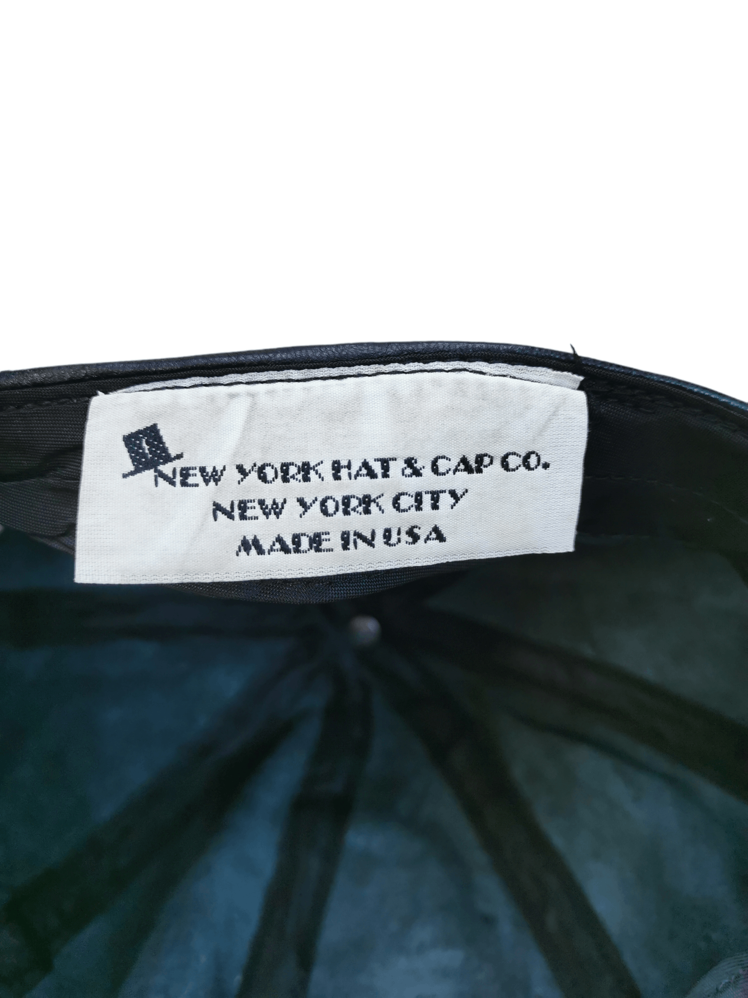 Leather VINTAGE NEW YORK HAT & CAP LEATHER Size ONE SIZE - 6 Thumbnail