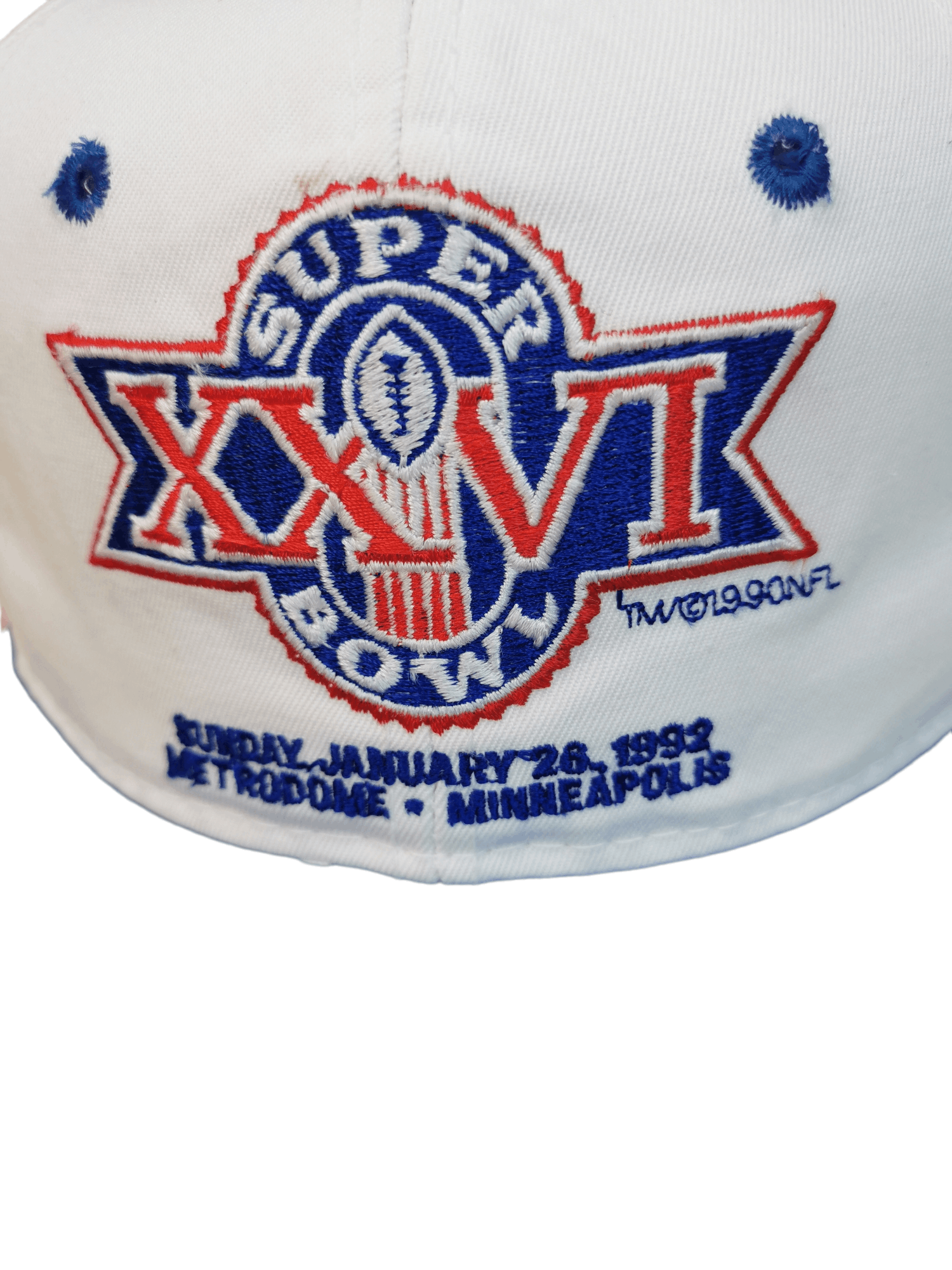 NFL VINTAGE 1990 NFL SUPER BOWL Size ONE SIZE - 2 Thumbnail
