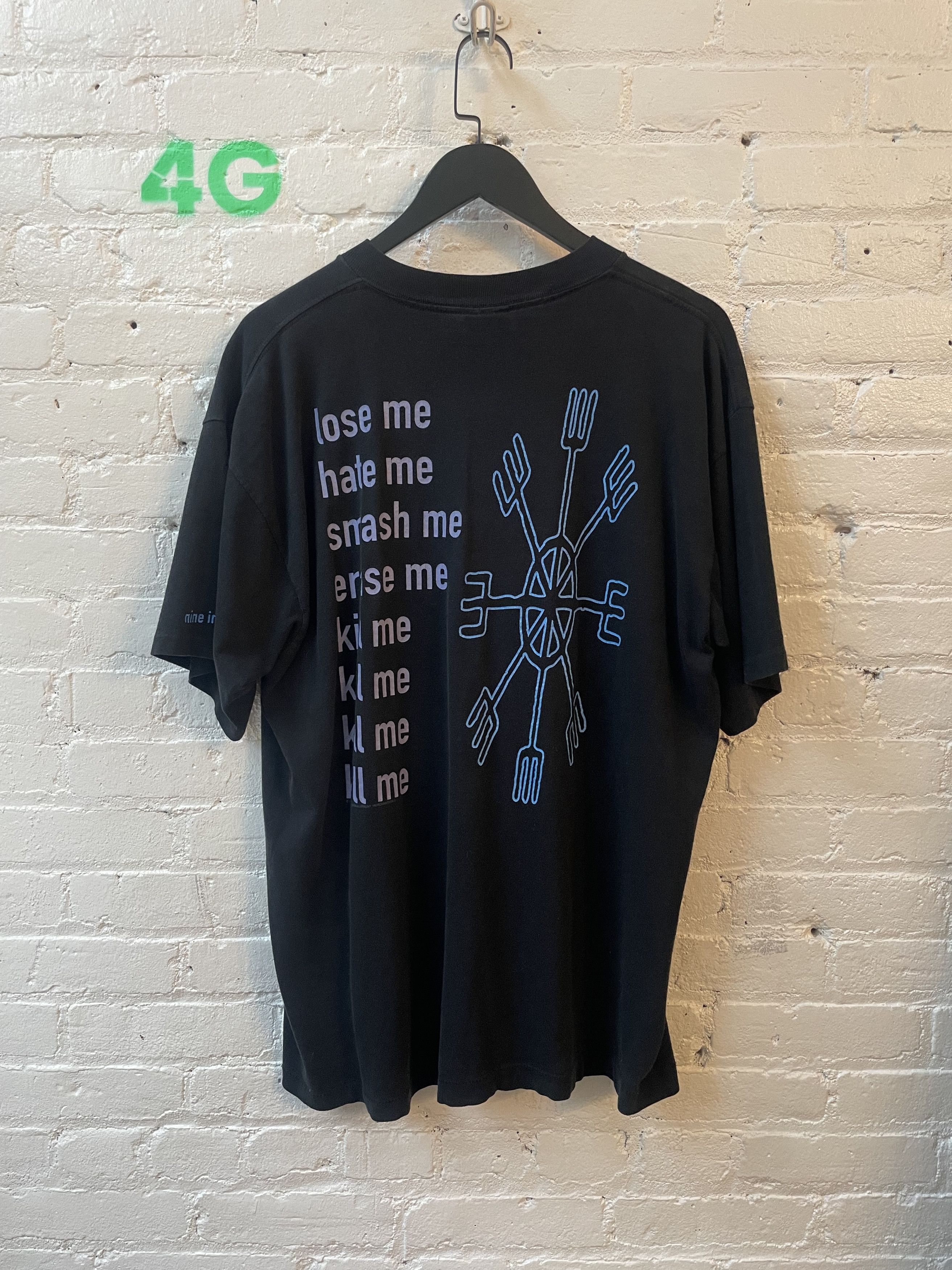 Vintage NINE INCH NAILS NEED YOU VINTAGE TSHIRT Size US XL / EU 56 / 4 - 2 Thumbnail