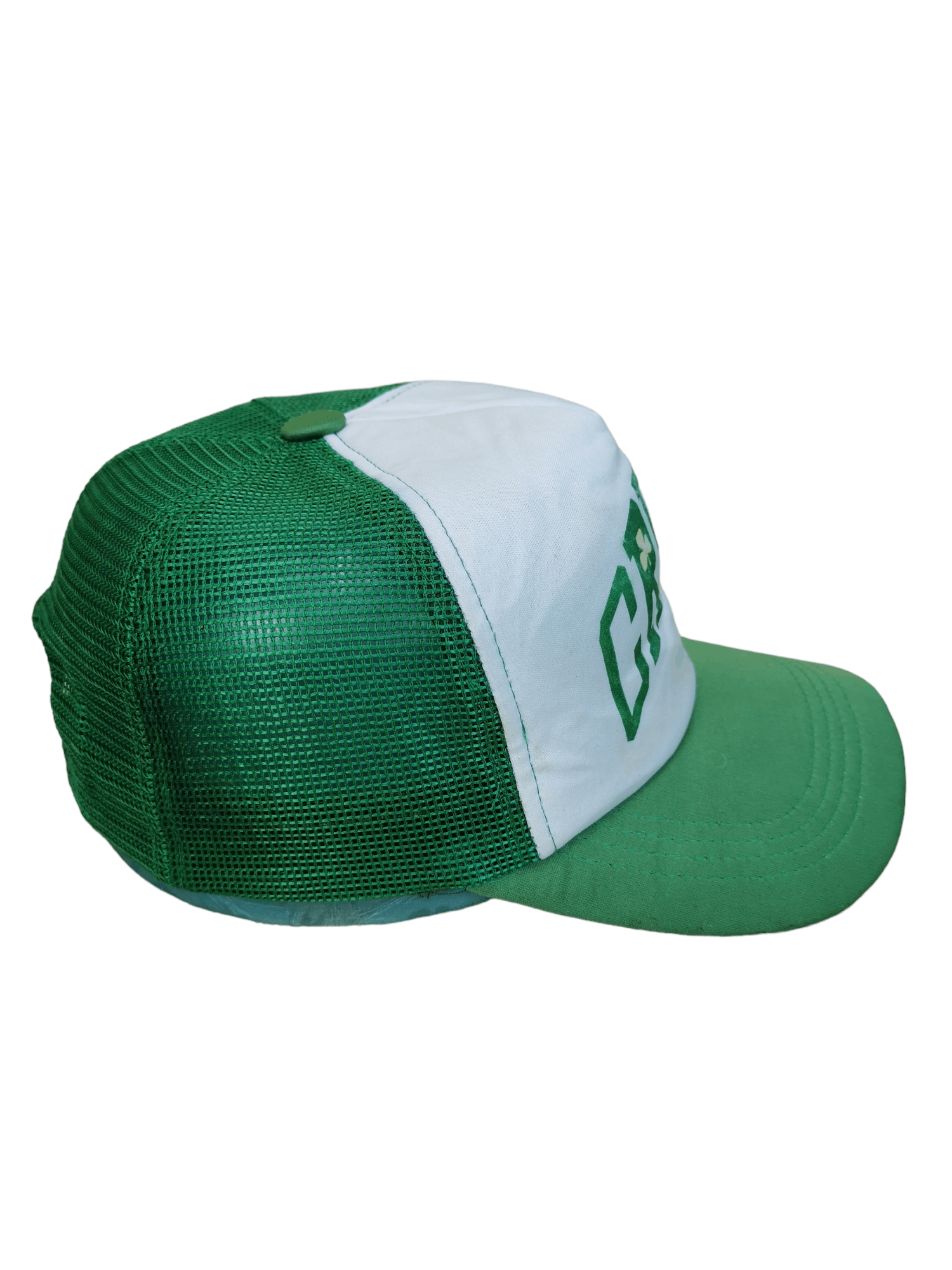 NBA VINTAGE NBA BOSTON CELTICS CREAM HAT CAP Size ONE SIZE - 4 Thumbnail