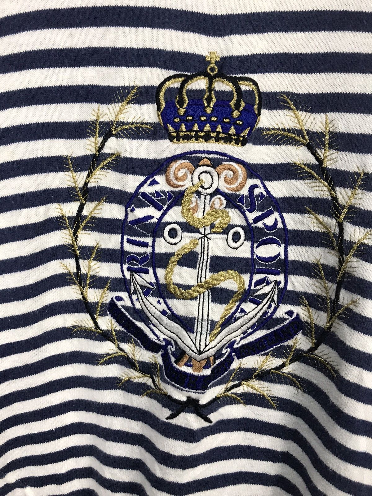 Japanese Brand × Vintage Vintage marine sport England embroidered logo by hopla uomo Size US M / EU 48-50 / 2 - 4 Thumbnail