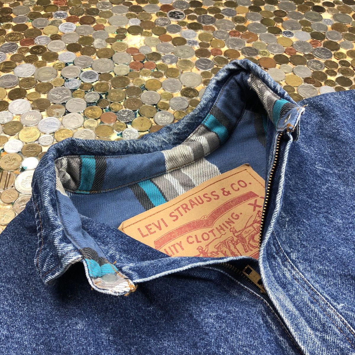 Levi's × Vintage Levi’s Vintage Denim Jacket 90's Size US XL / EU 56 / 4 - 1 Thumbnail