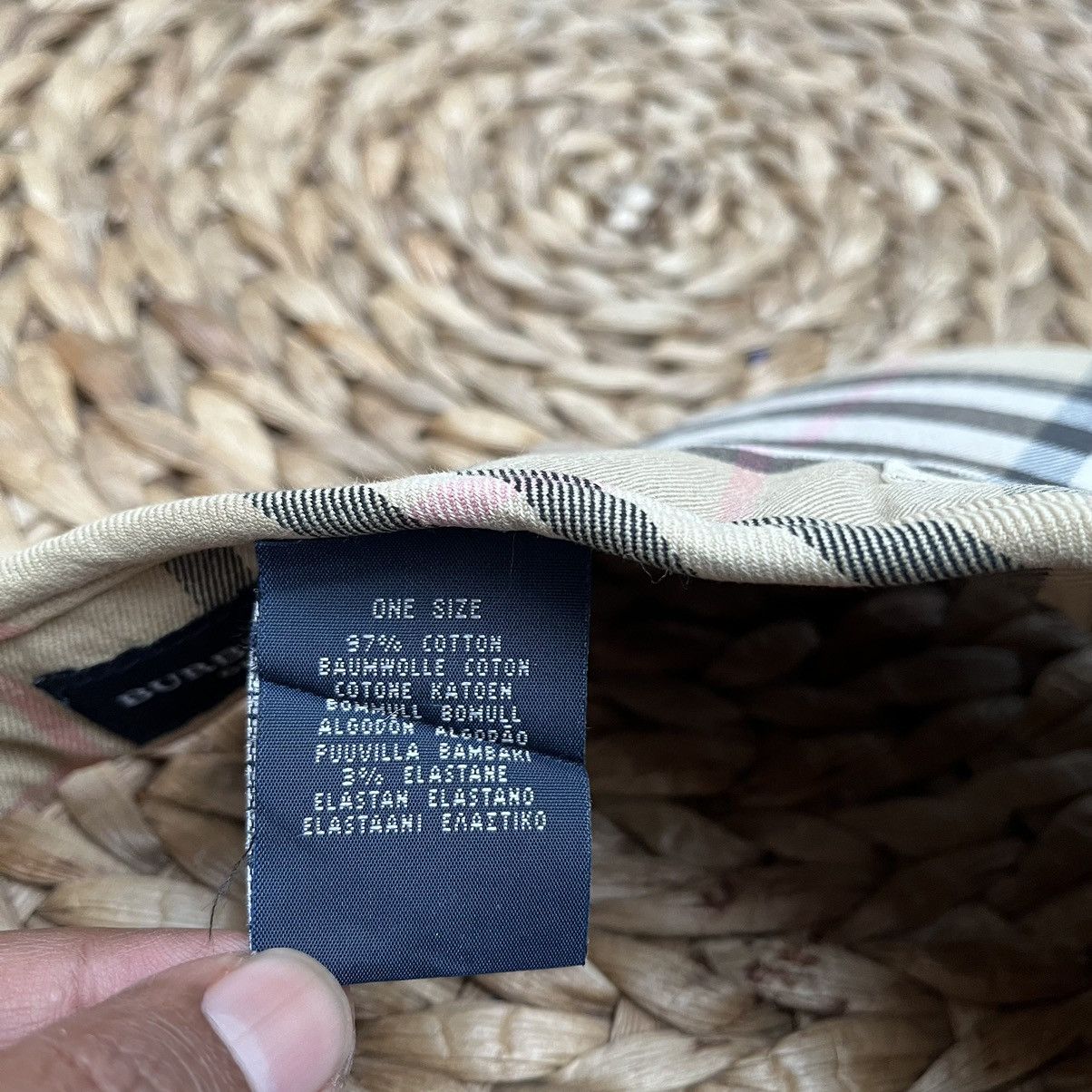 Burberry × Vintage Vintage Burberry Of London Golf Nova Check Size ONE SIZE - 11 Thumbnail