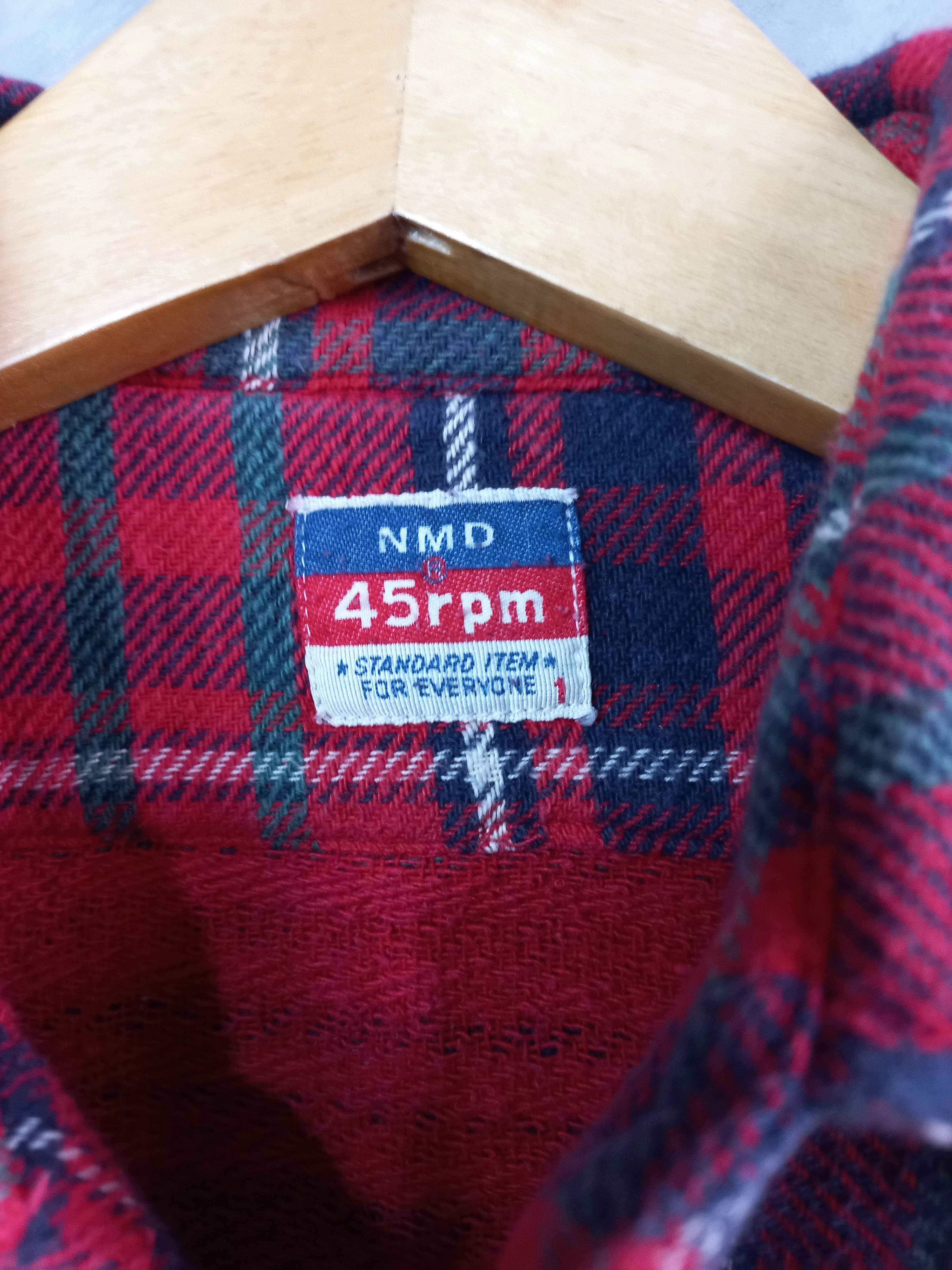 45rpm × Japanese Brand 45rpm Buttons Up Shirt Kapital Inspired/Style Size US S / EU 44-46 / 1 - 4 Thumbnail