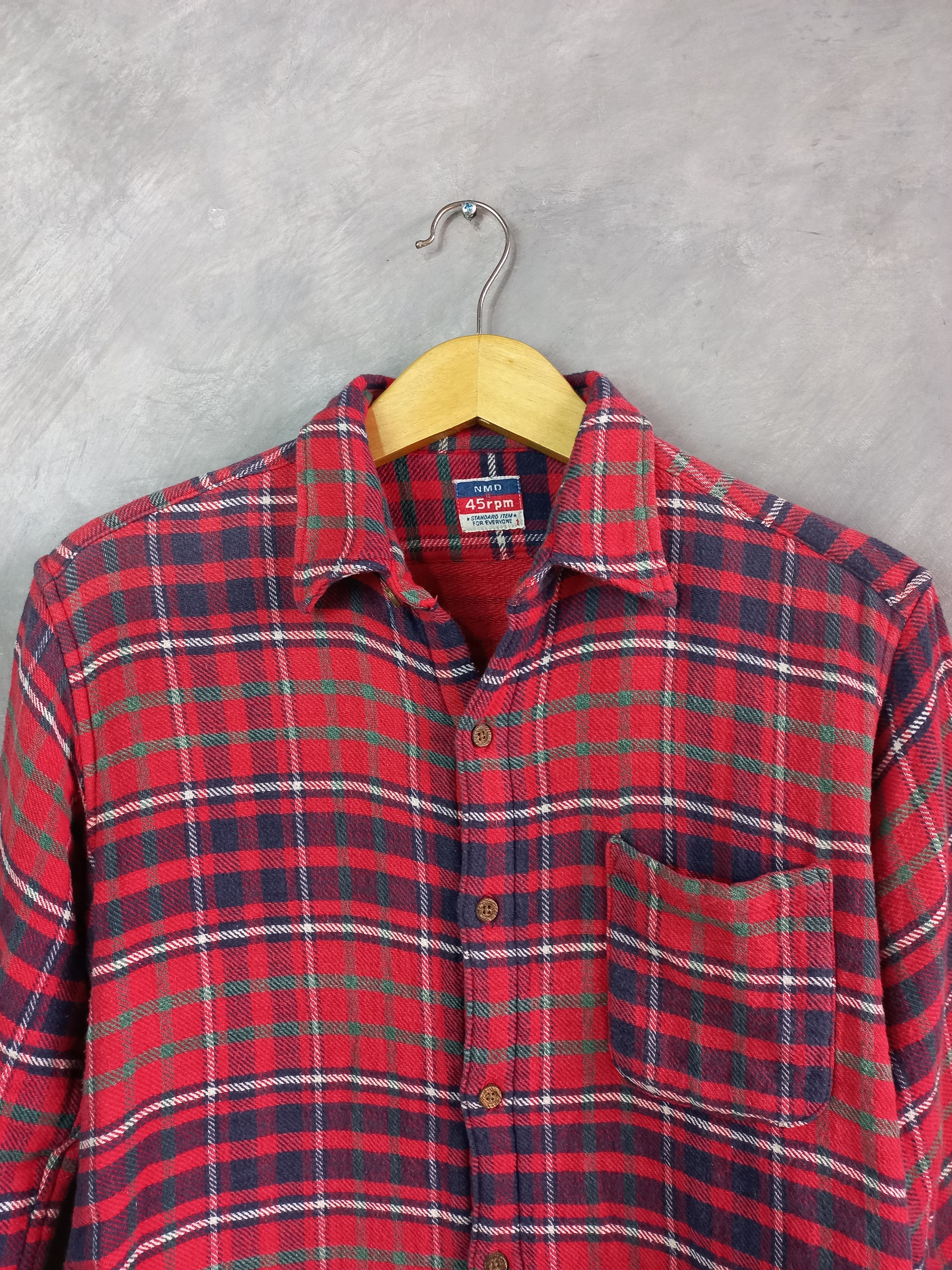 45rpm × Japanese Brand 45rpm Buttons Up Shirt Kapital Inspired/Style Size US S / EU 44-46 / 1 - 2 Thumbnail