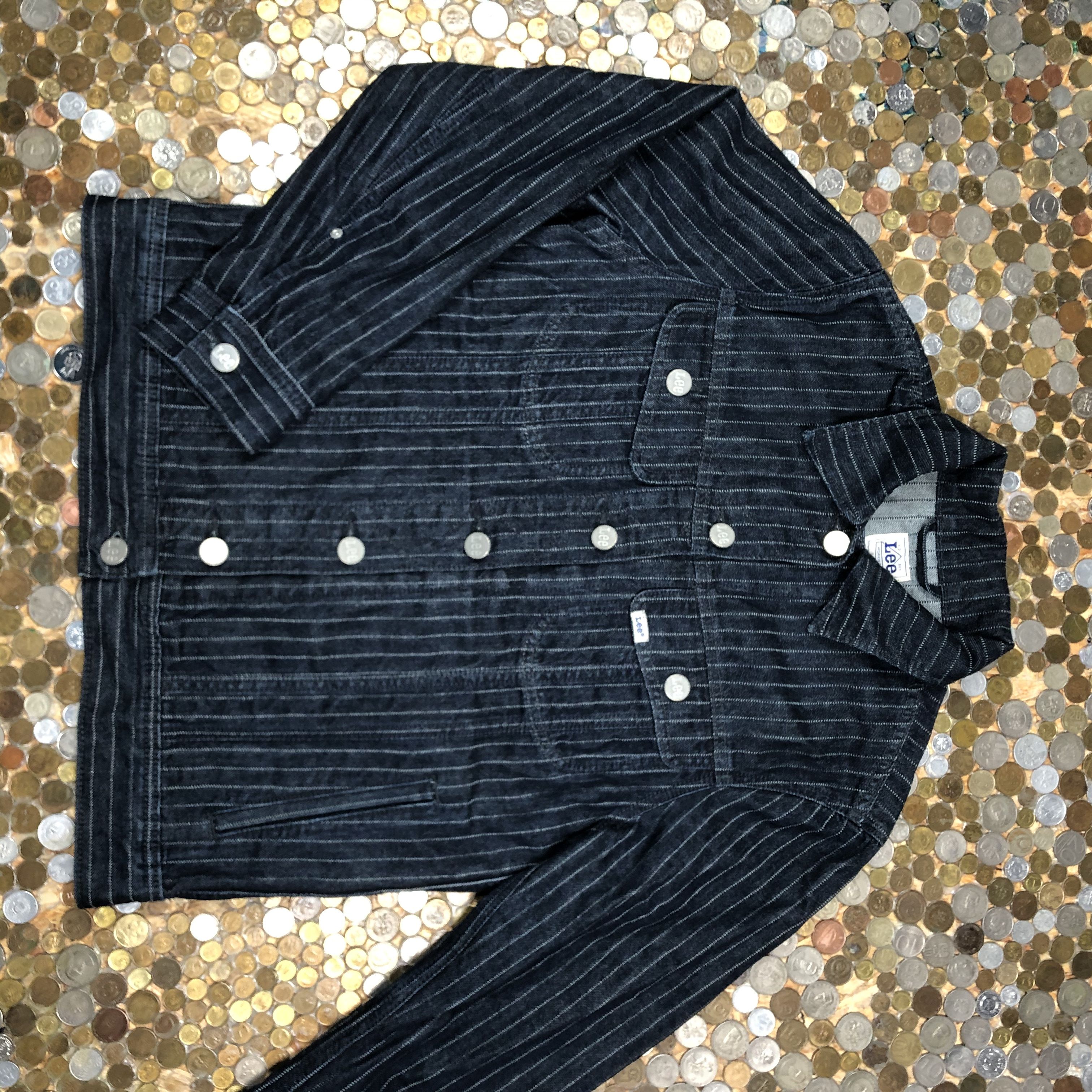 Lee Vintage Overshirt Workwear jeans jacket denim 90's