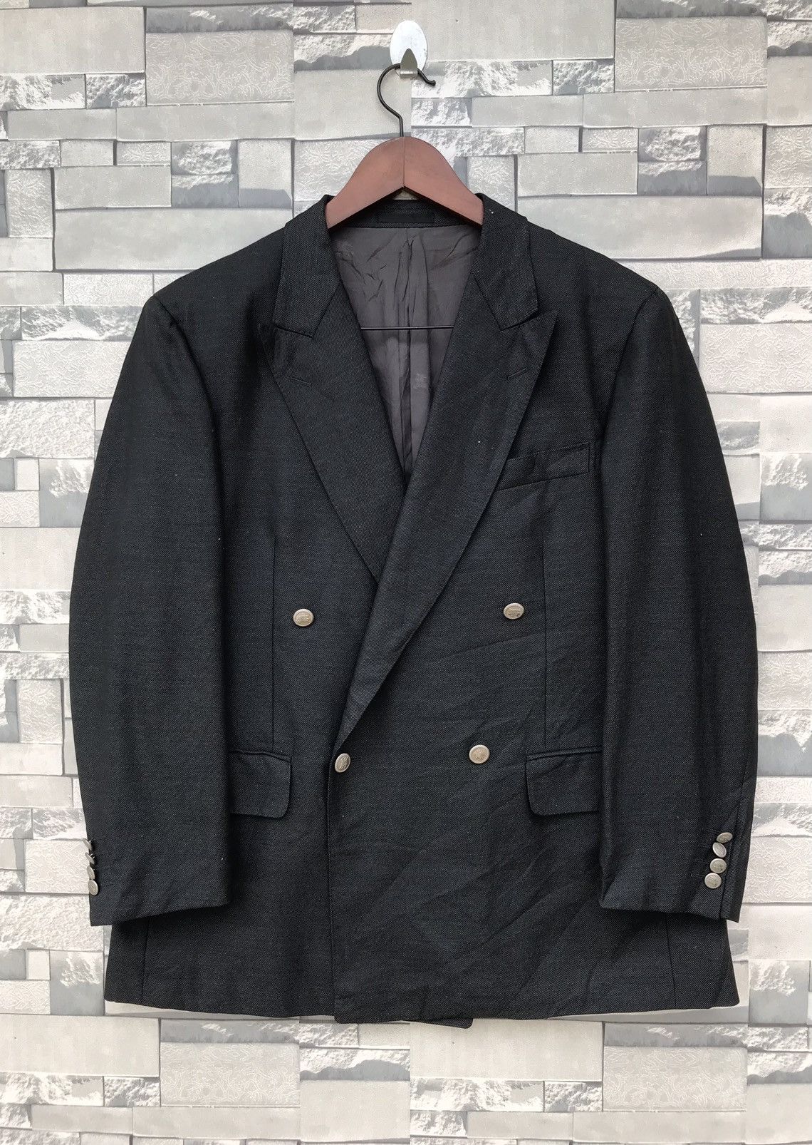Burberry Burberry London Double Breasted Suit/Blazer Jacket Size US M / EU 48-50 / 2 - 1 Thumbnail
